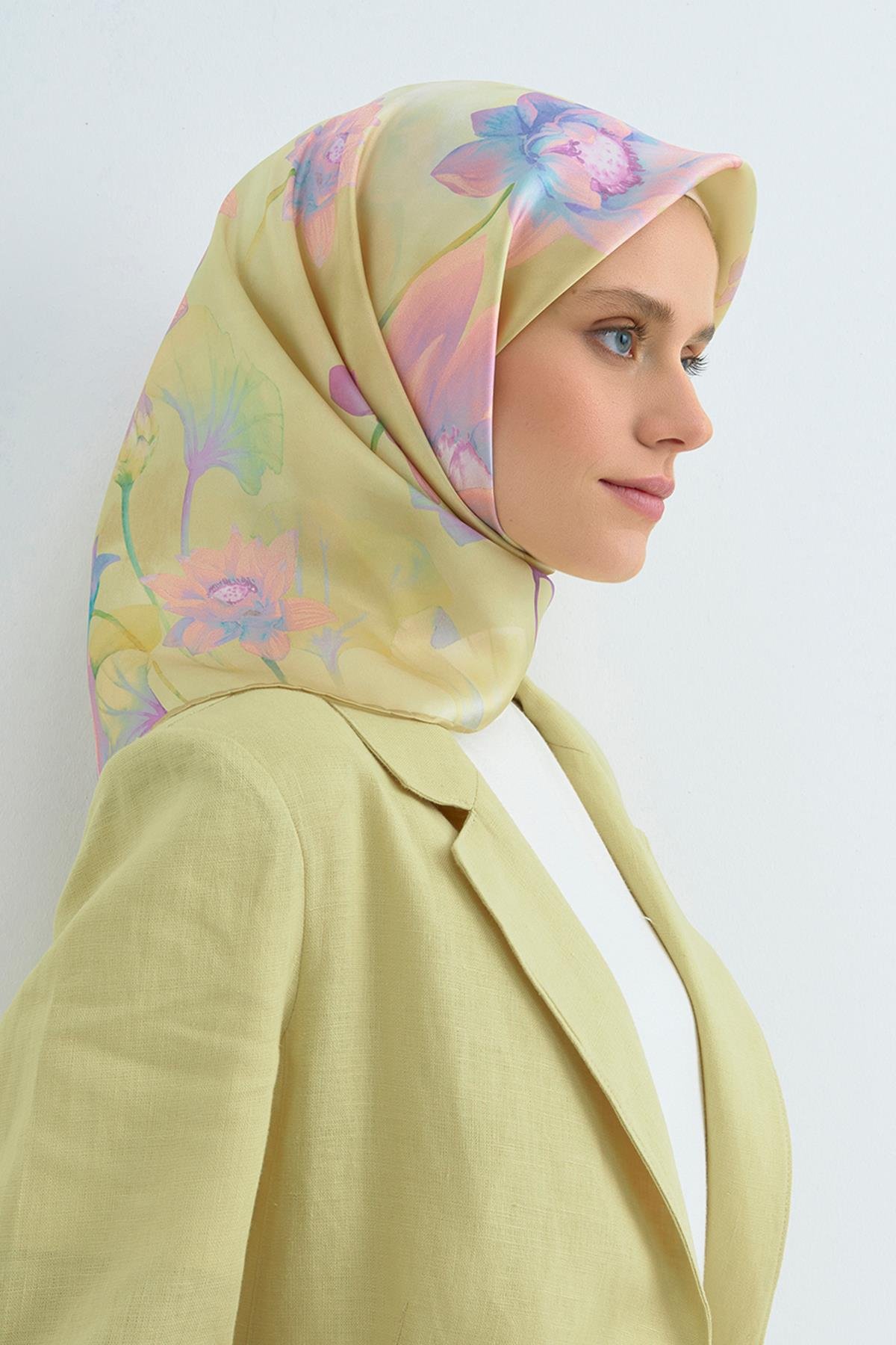 Armine İpek Eşarp 2026 İlkbahar-Yaz - 9505D-05 - Tivil