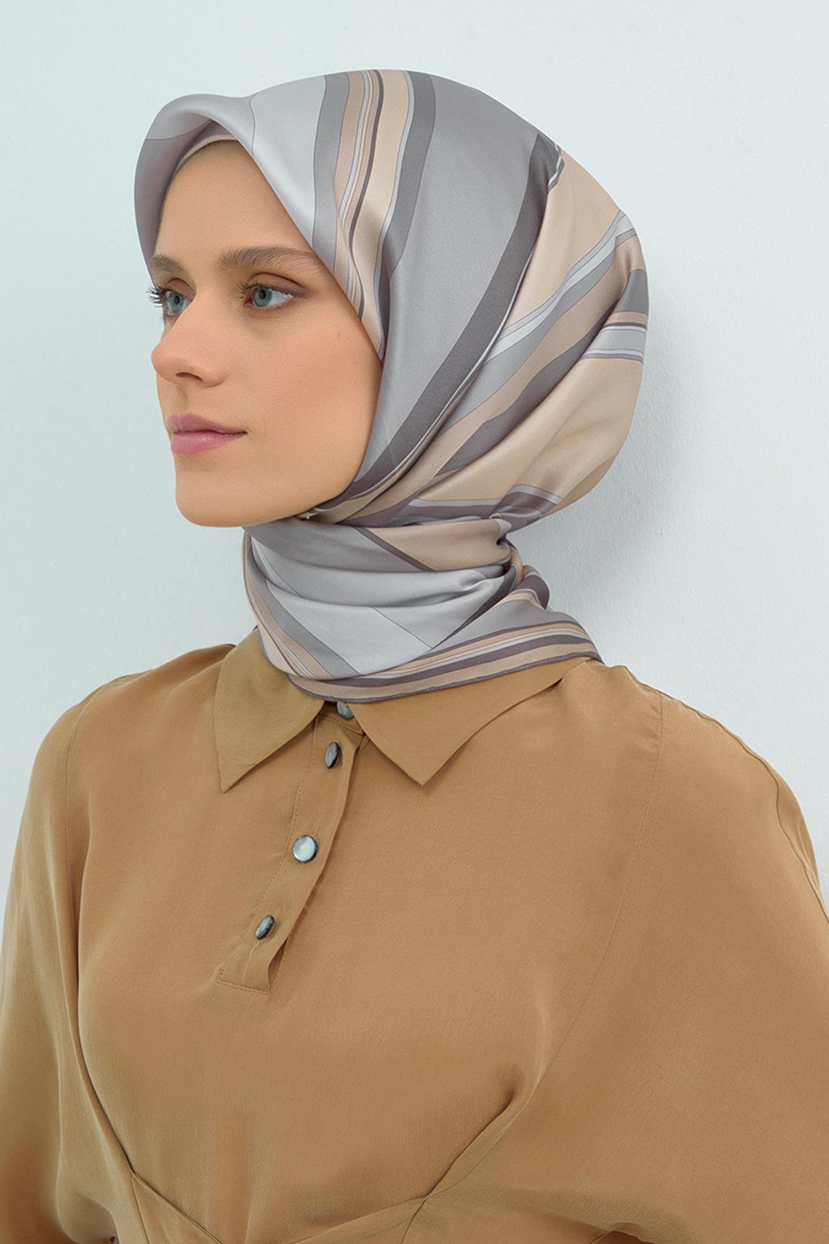 Armine İpek Eşarp 2026 İlkbahar-Yaz - 9514D-02 - Tivil