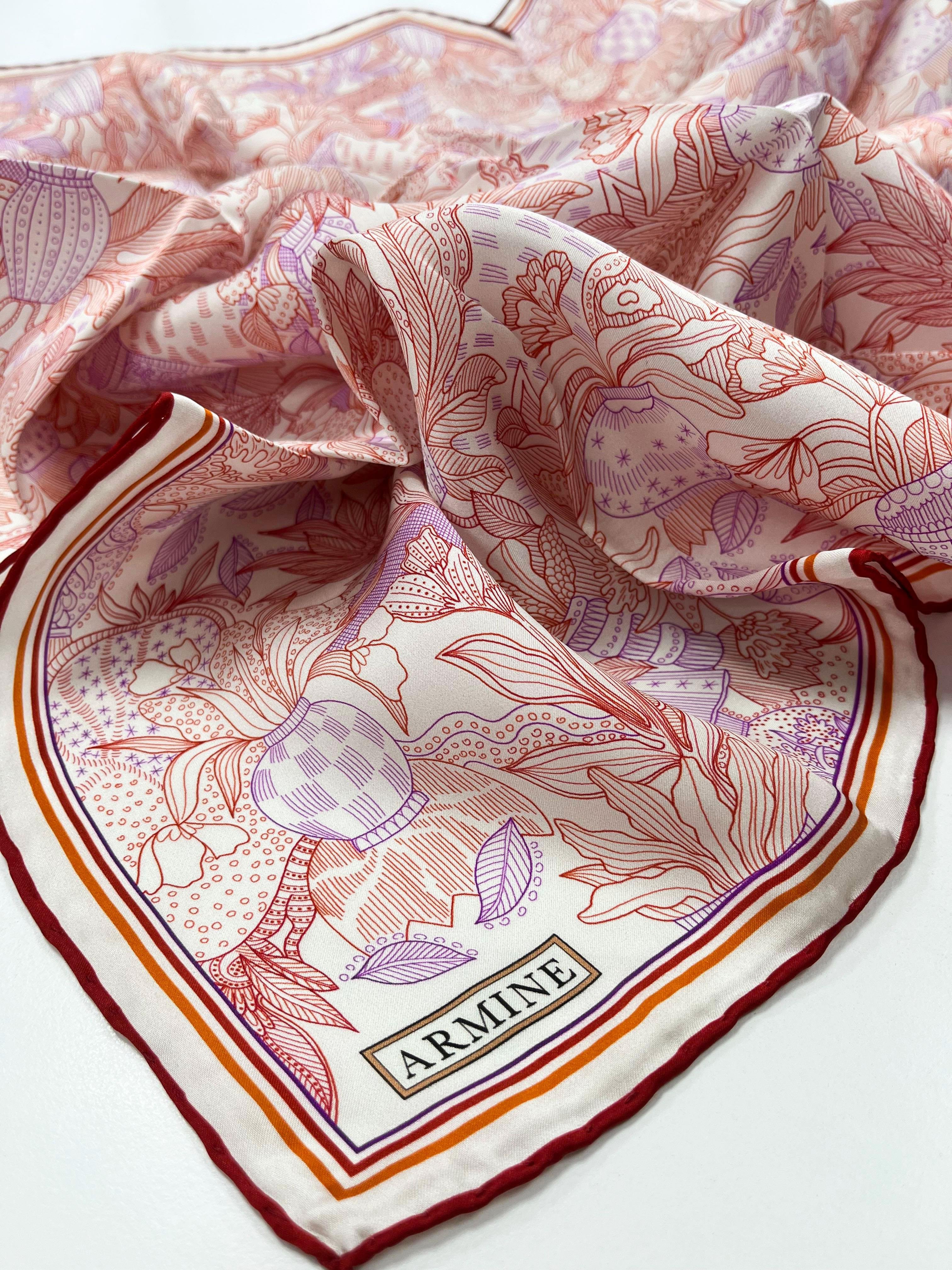 Armine İpek Eşarp 2026 İlkbahar-Yaz - 9508D-56 - Sura