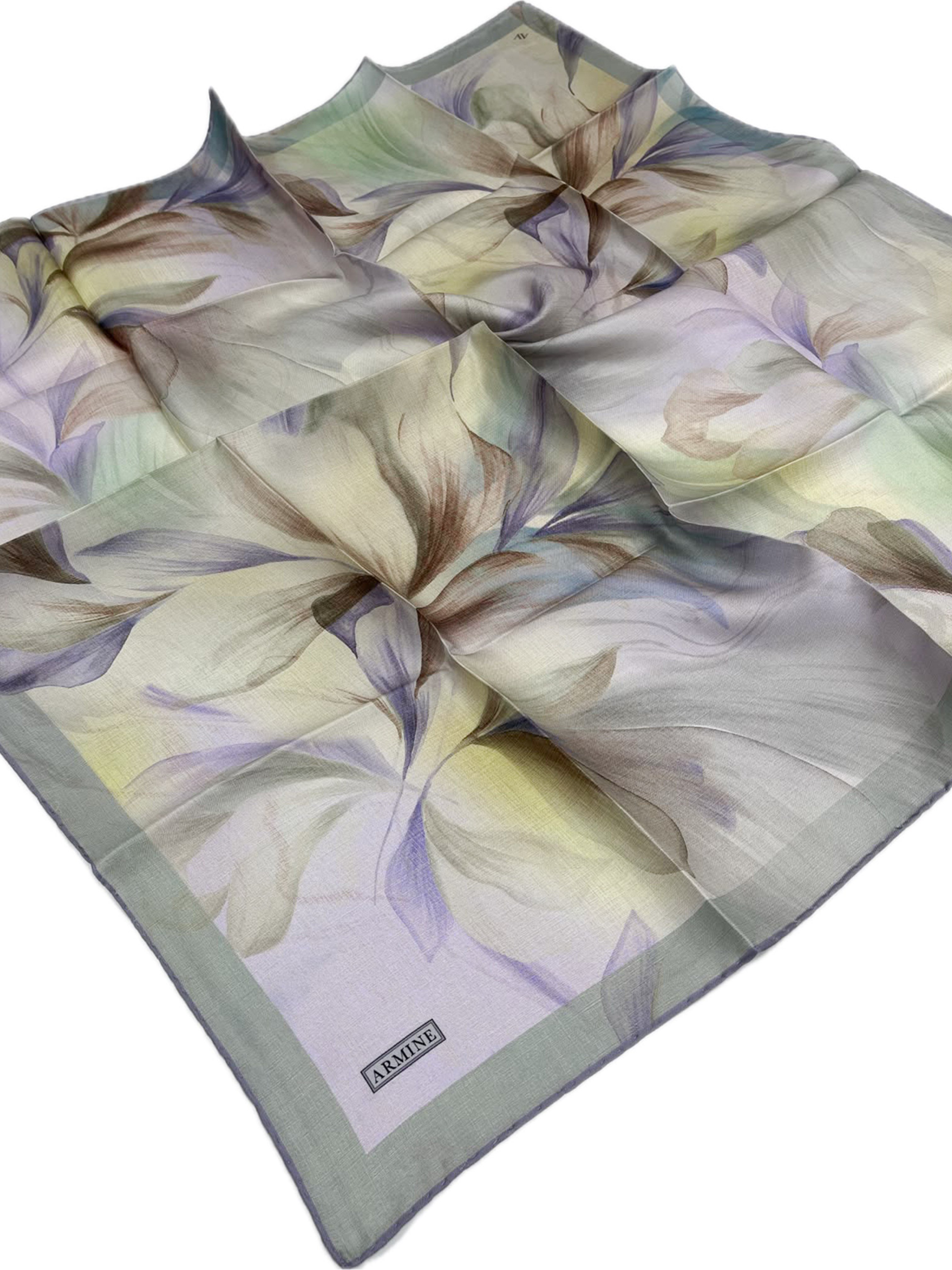 Armine Silk Scarf 2026 Spring-Summer - 9519D-84 - Satin