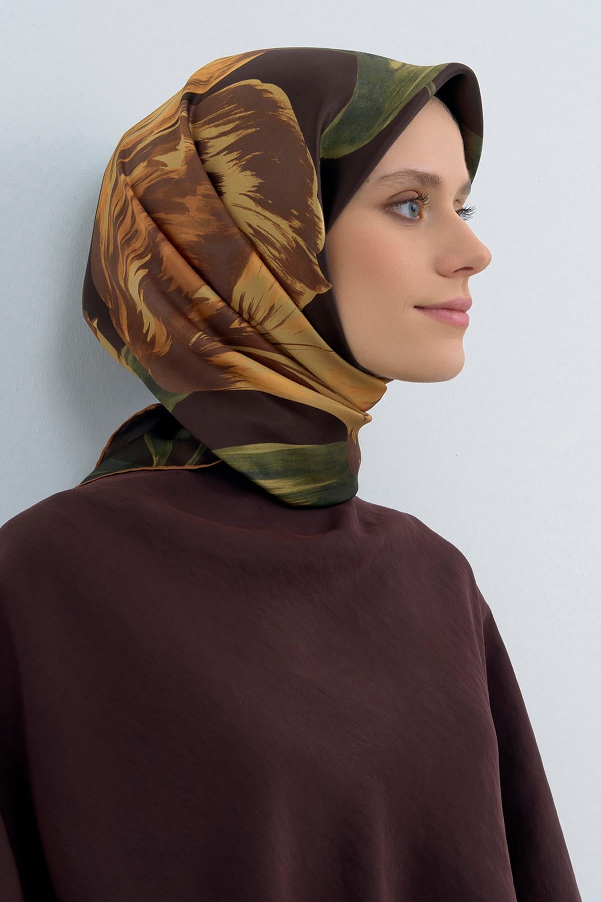 Armine İpek Eşarp 2026 İlkbahar-Yaz - 9506D-07 - Tivil