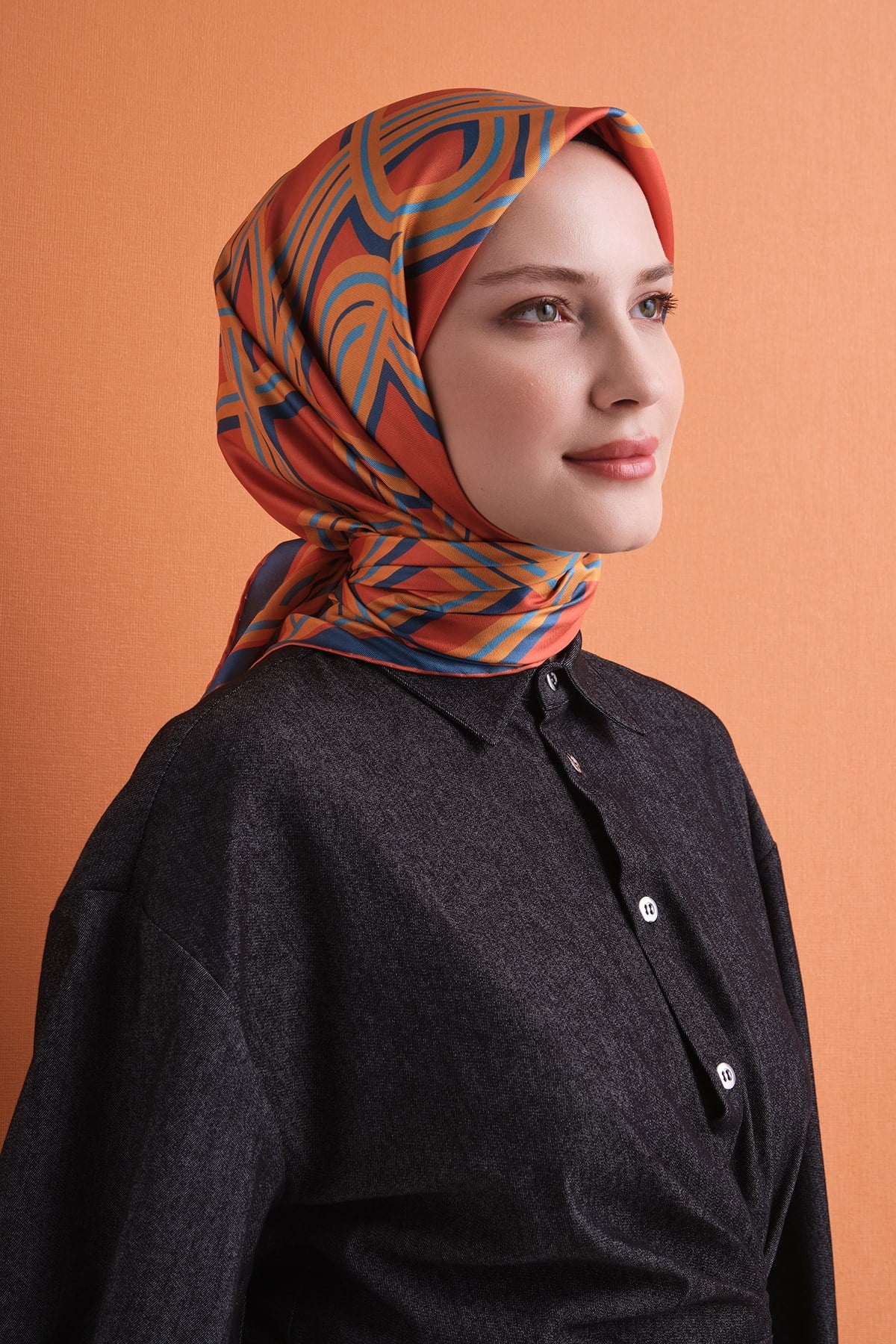 Armine İpek Eşarp 2026/2027 Sonbahar Kış - 9614DT-86 - Tivil
