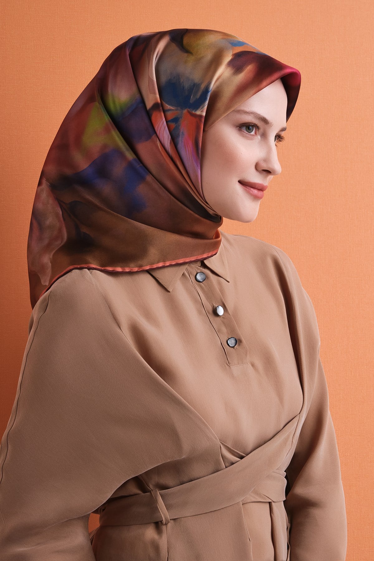 Armine İpek Eşarp 2026/2027 Sonbahar Kış - 9603DT-36 - Tivil