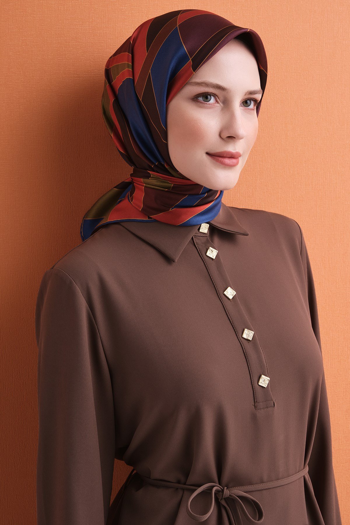Armine İpek Eşarp 2026/2027 Sonbahar Kış - 9633DT-82 - Tivil