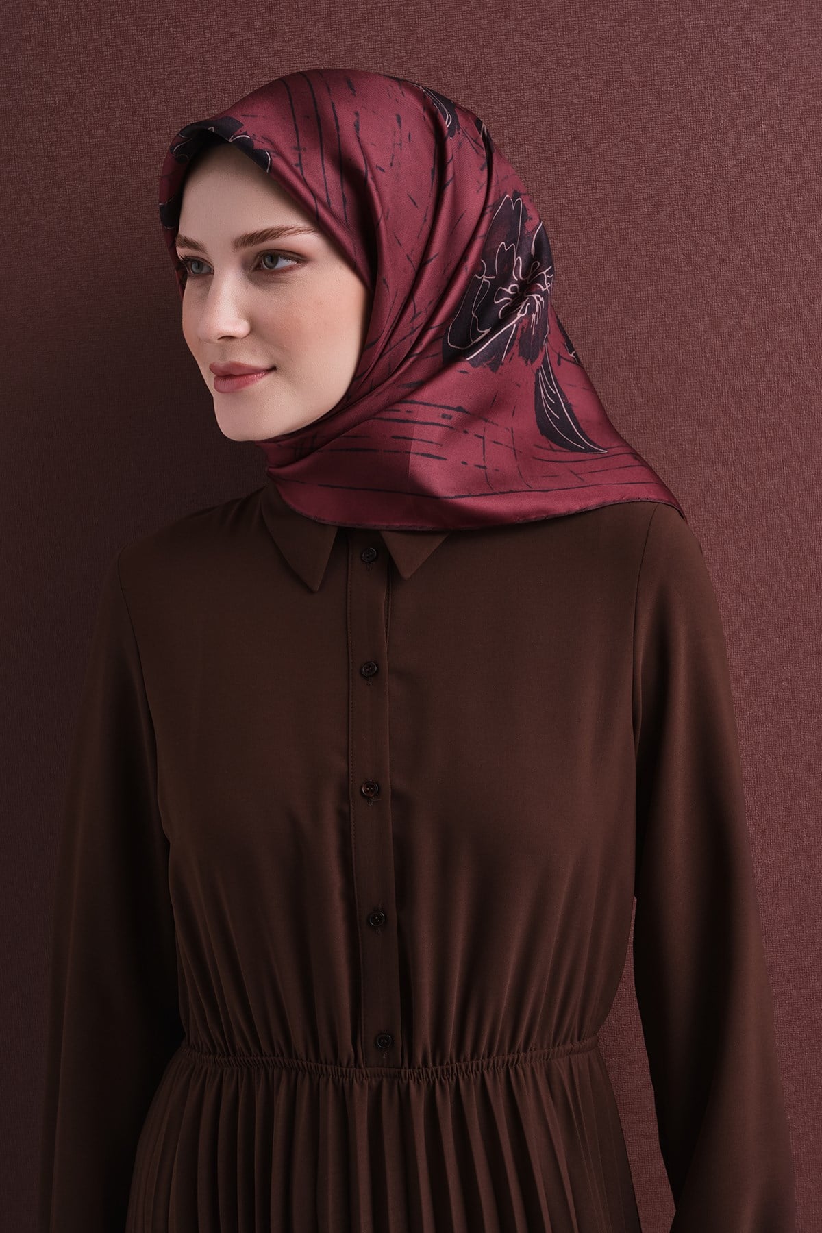 Armine İpek Eşarp 2026/2027 Sonbahar Kış - 9617DT-81 - Tivil