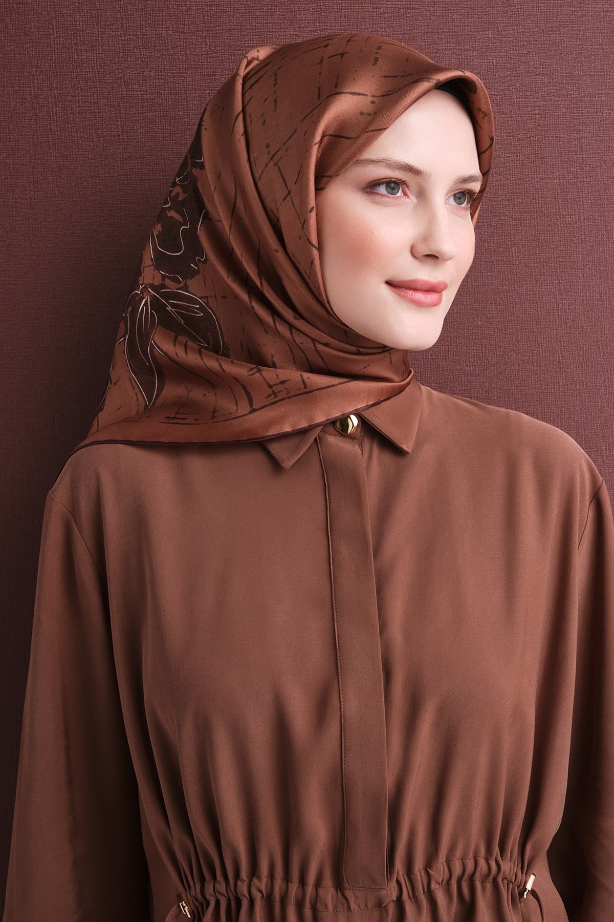 Armine İpek Eşarp 2026/2027 Sonbahar Kış - 9617DT-31 - Tivil