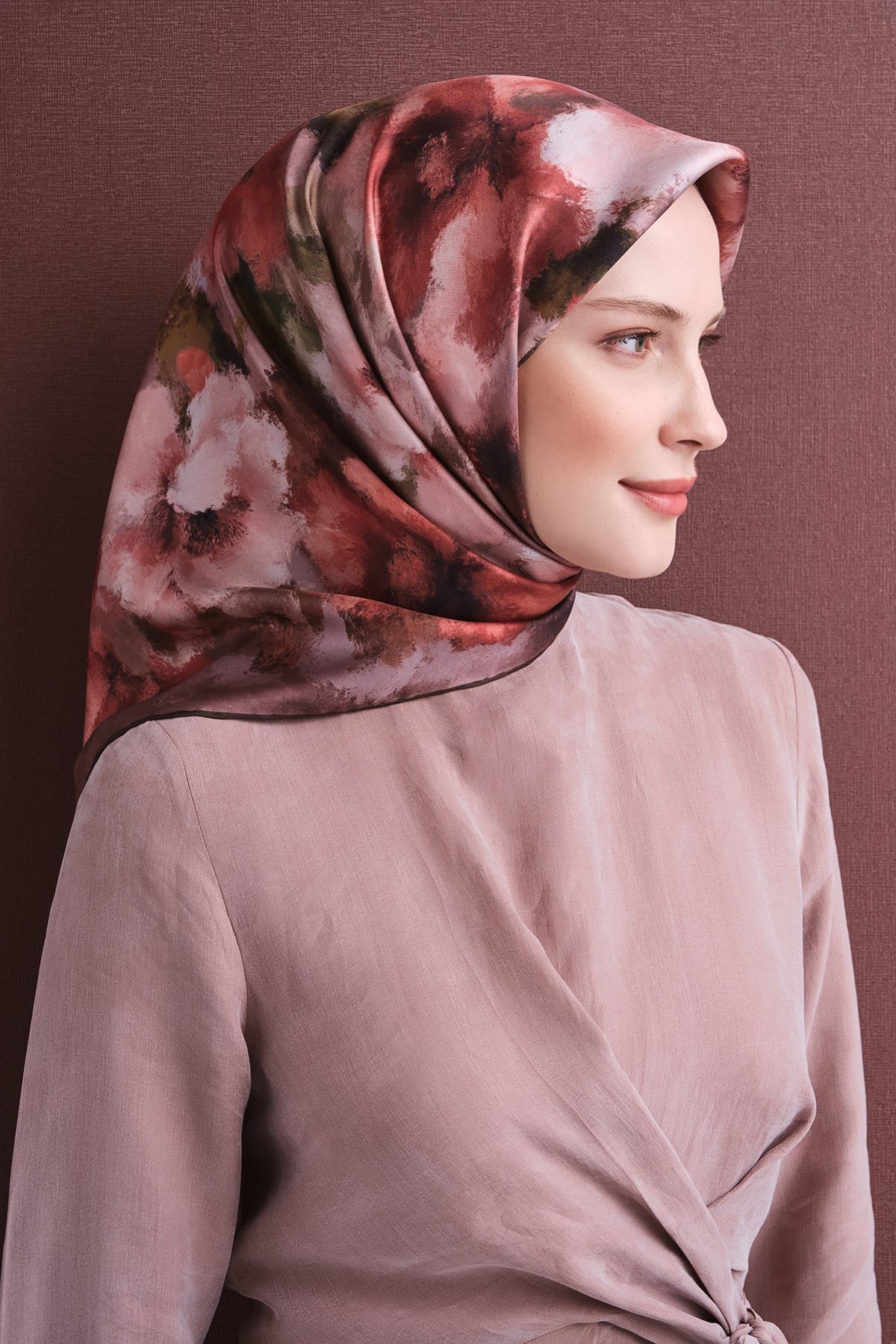 Armine İpek Eşarp 2026/2027 Sonbahar Kış - 9613DT-33 - Tivil