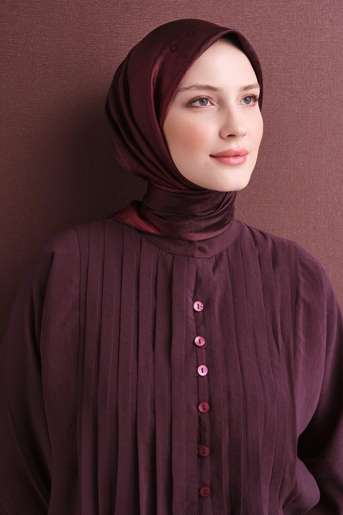 Armine İpek Eşarp 2026/2027 Sonbahar Kış - 9647D-88 - Jakarlı