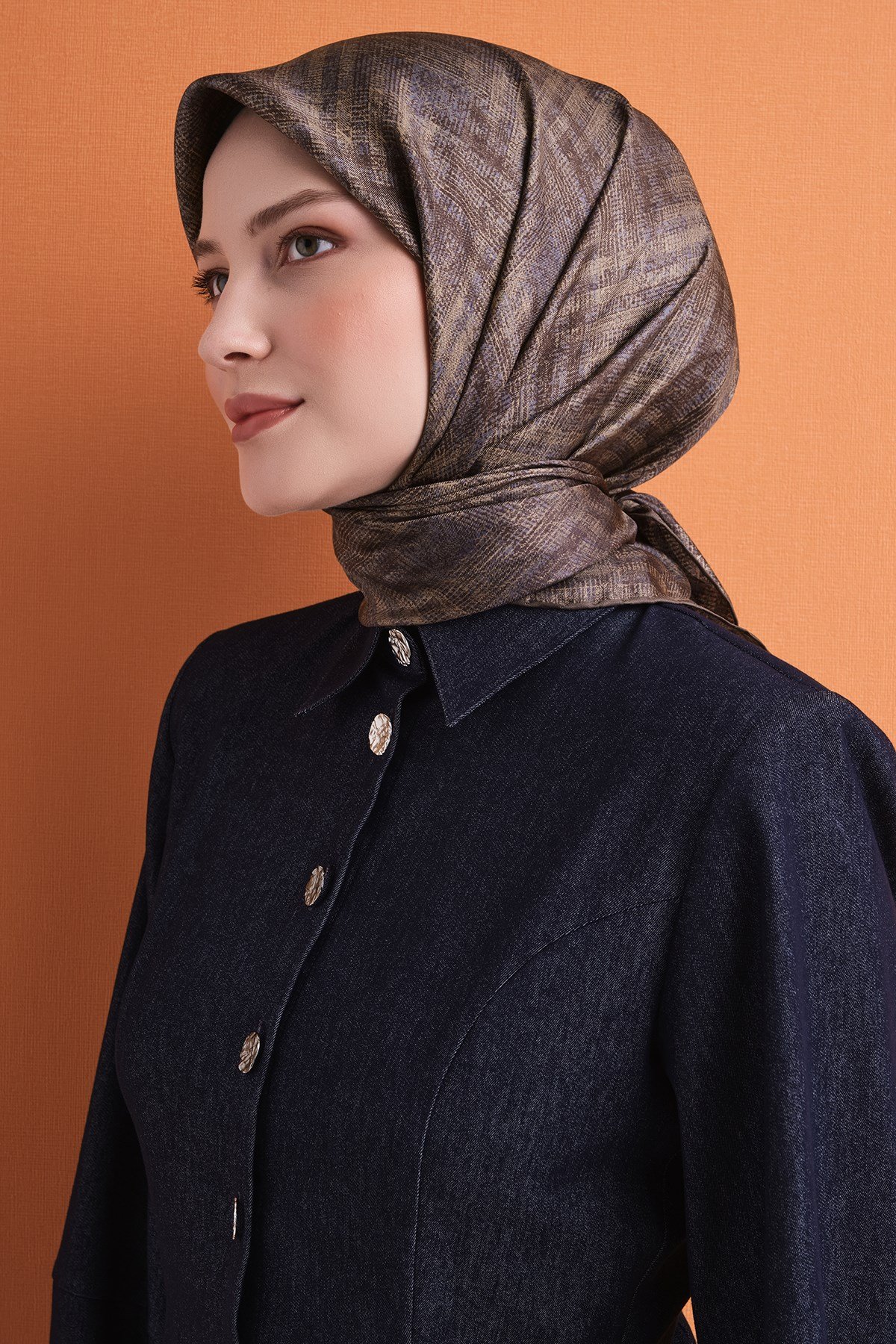 Armine İpek Eşarp 2026/2027 Sonbahar Kış - 9628DT-04 - Tivil
