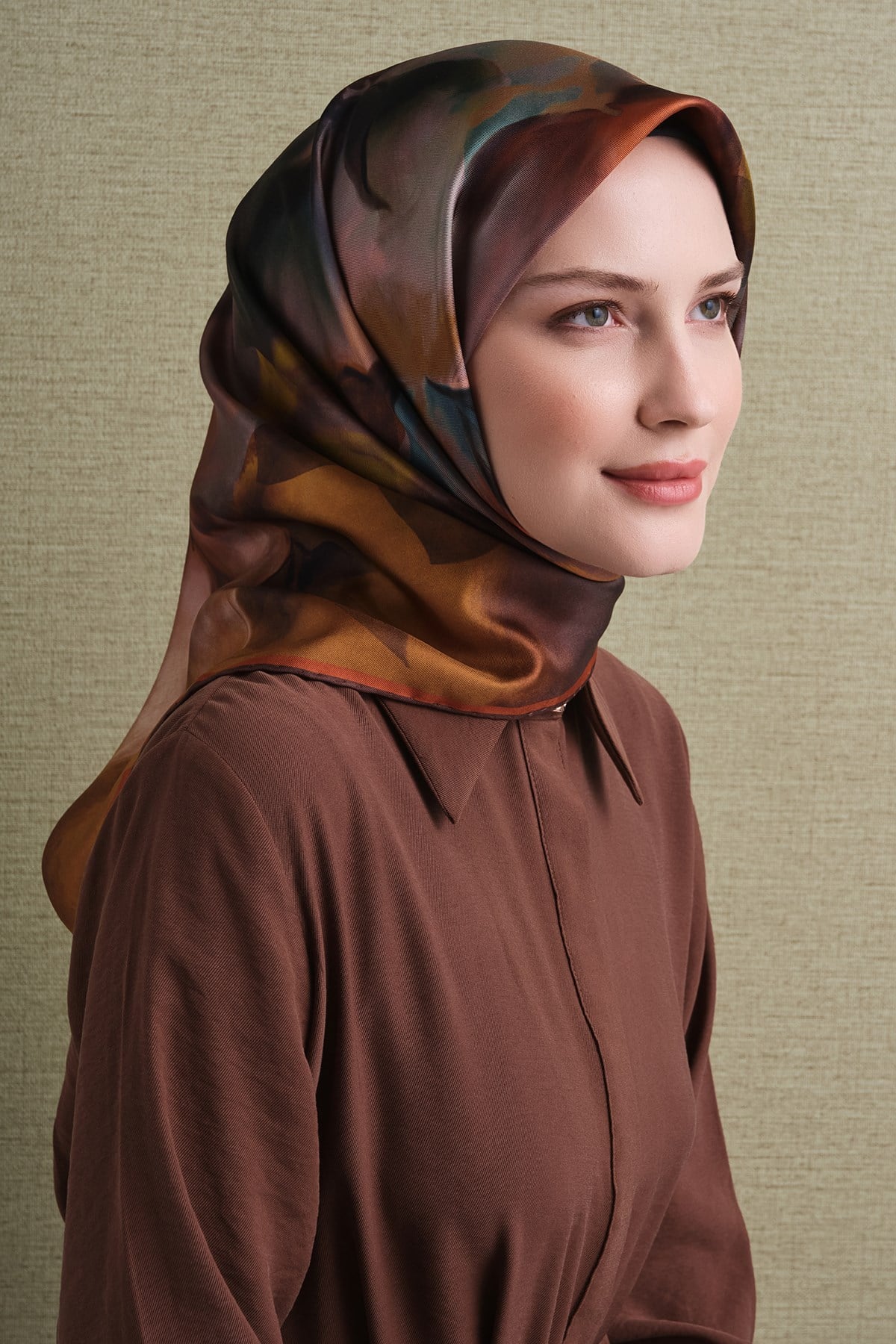 Armine İpek Eşarp 2026/2027 Sonbahar Kış - 9603DT-31 - Tivil