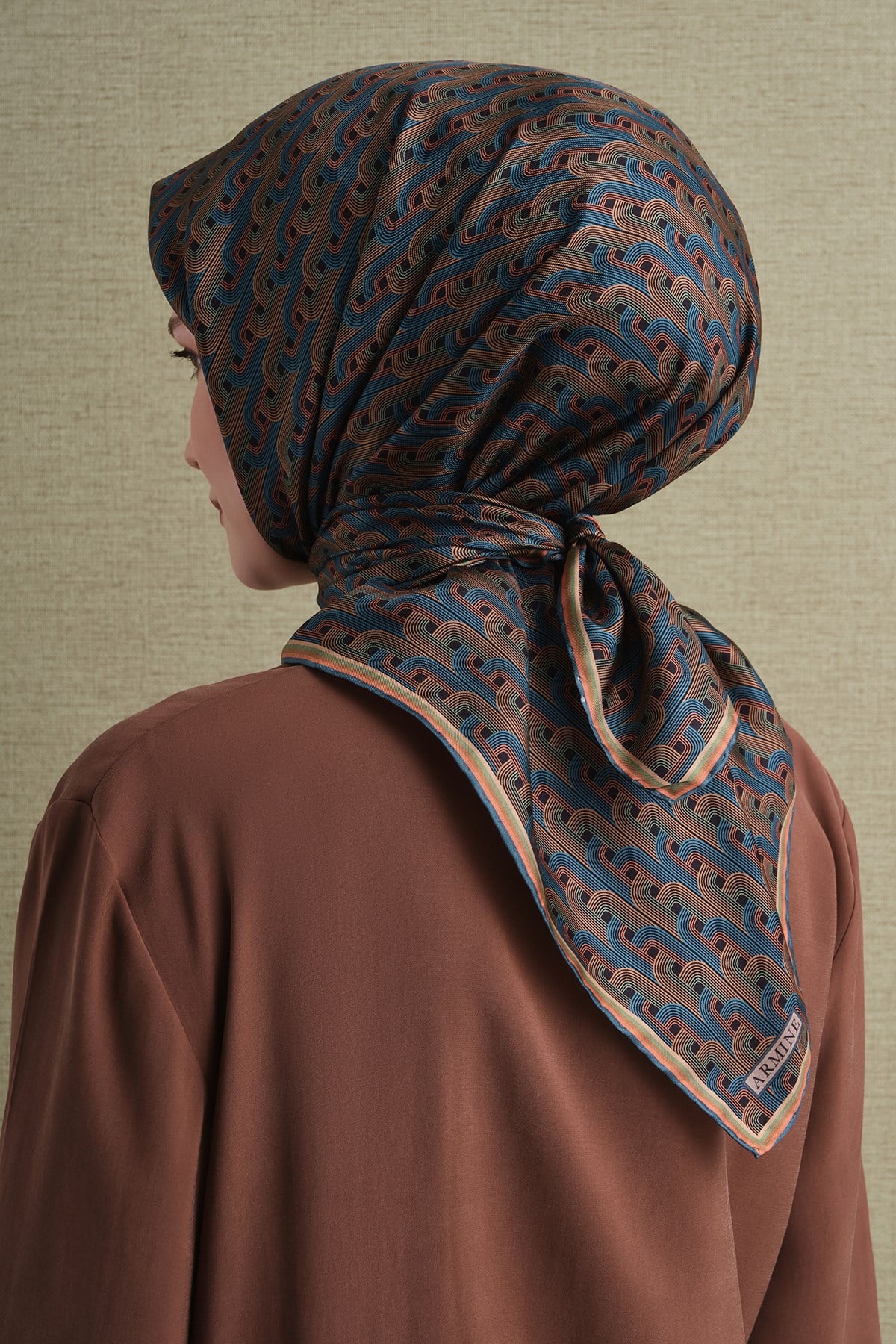 Armine İpek Eşarp 2026/2027 Sonbahar Kış - 9604DT-84 - Tivil
