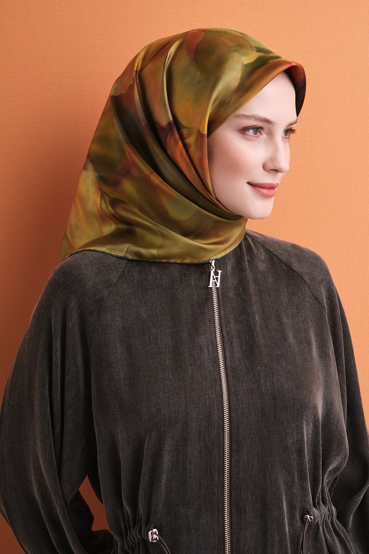 Armine İpek Eşarp 2026/2027 Sonbahar Kış - 9603DT-11 - Tivil