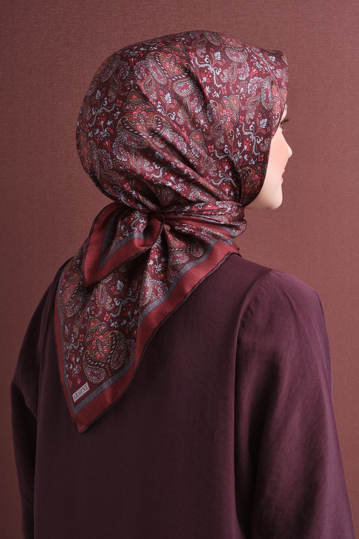 Armine İpek Eşarp 2026/2027 Sonbahar Kış - 9609DT-31 - Tivil
