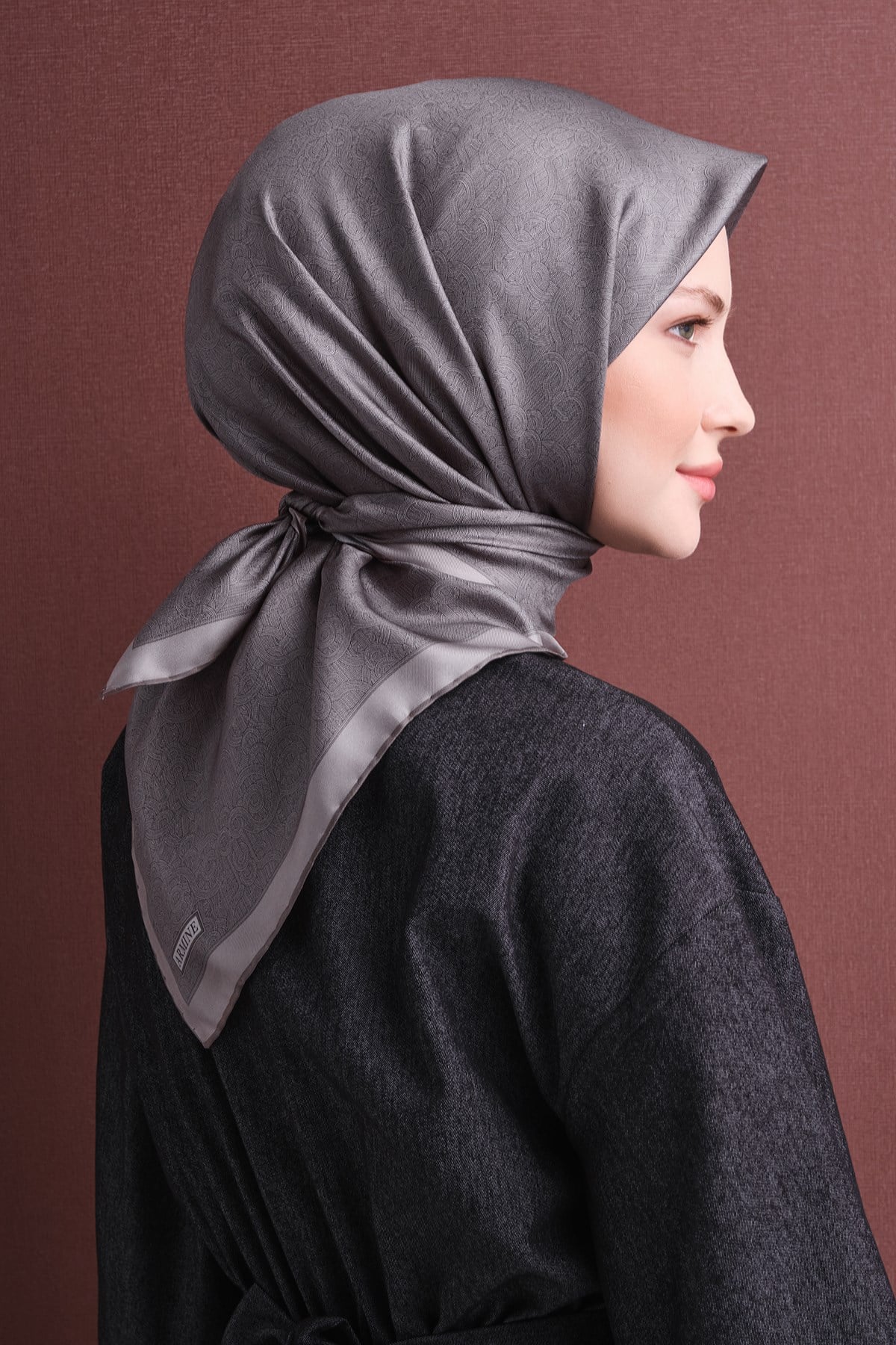 Armine İpek Eşarp 2026/2027 Sonbahar Kış - 9601DT-56 - Tivil