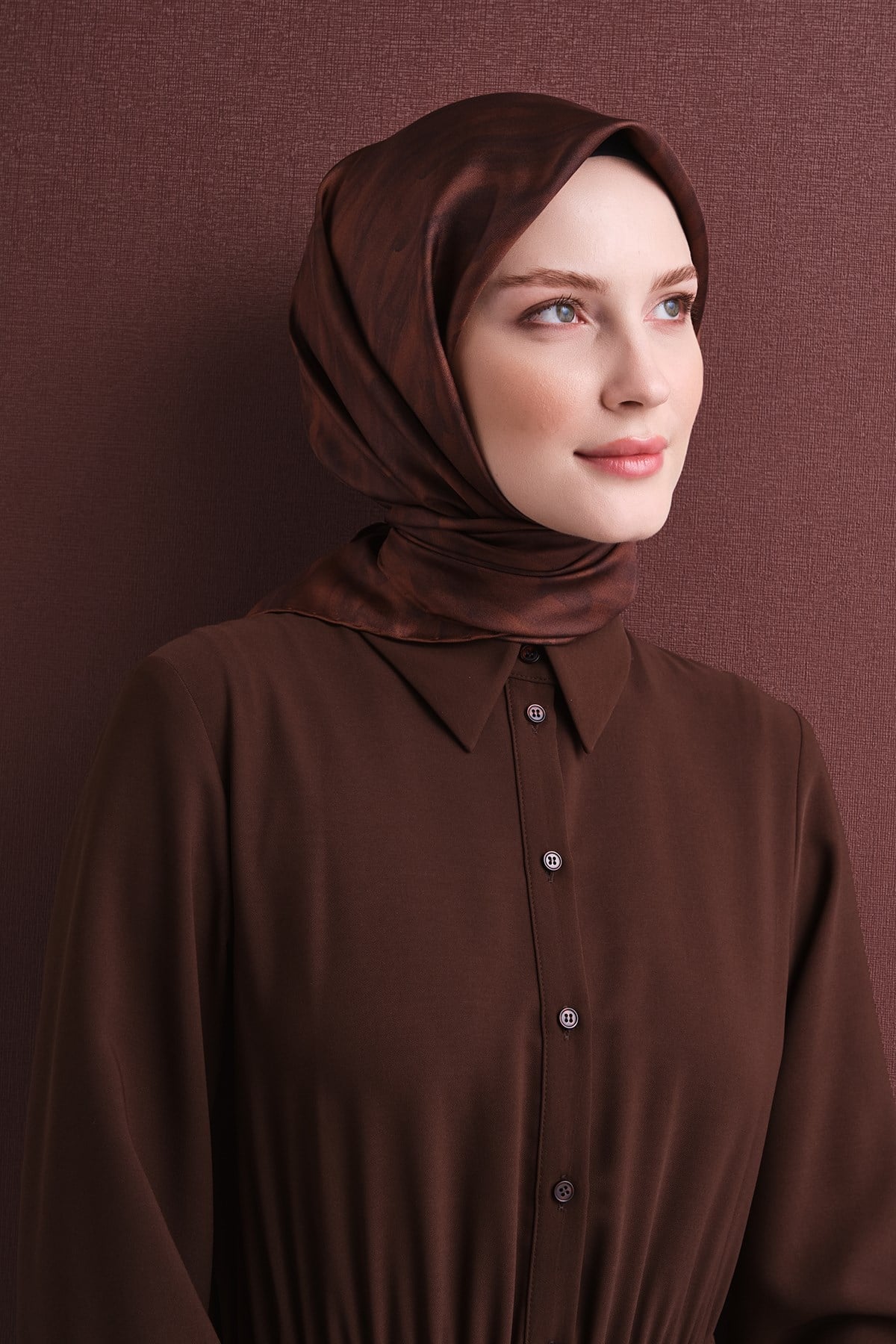 Armine İpek Eşarp 2026/2027 Sonbahar Kış - 9630DT-03 - Tivil