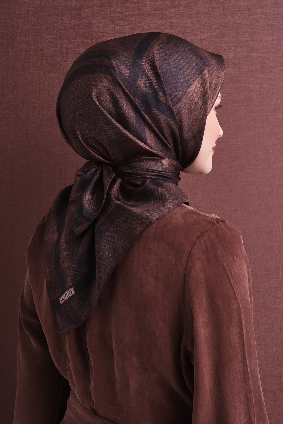 Armine İpek Eşarp 2026/2027 Sonbahar Kış - 9618DT-83 - Tivil