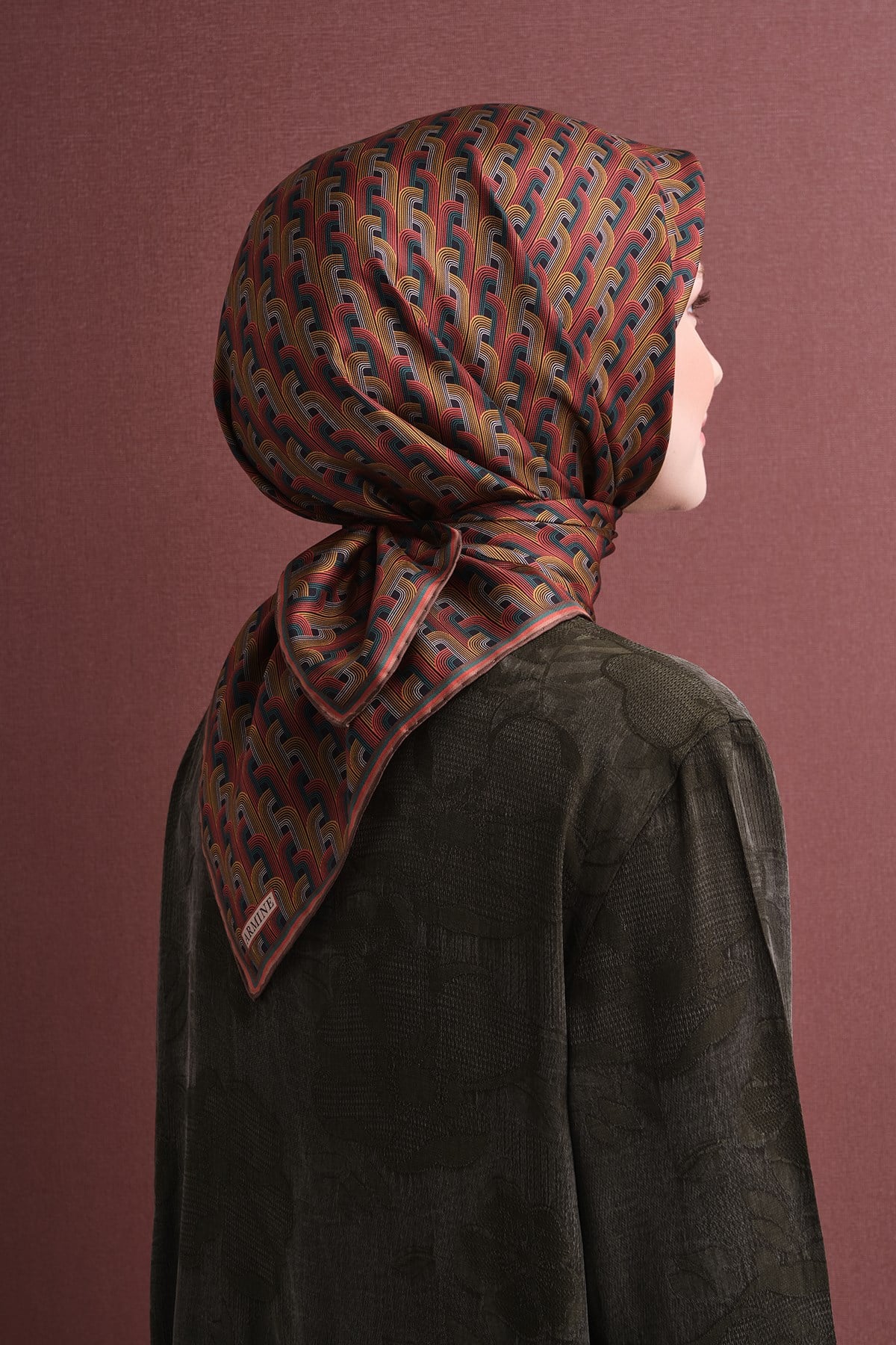 Armine İpek Eşarp 2026/2027 Sonbahar Kış - 9604DT-80 - Tivil
