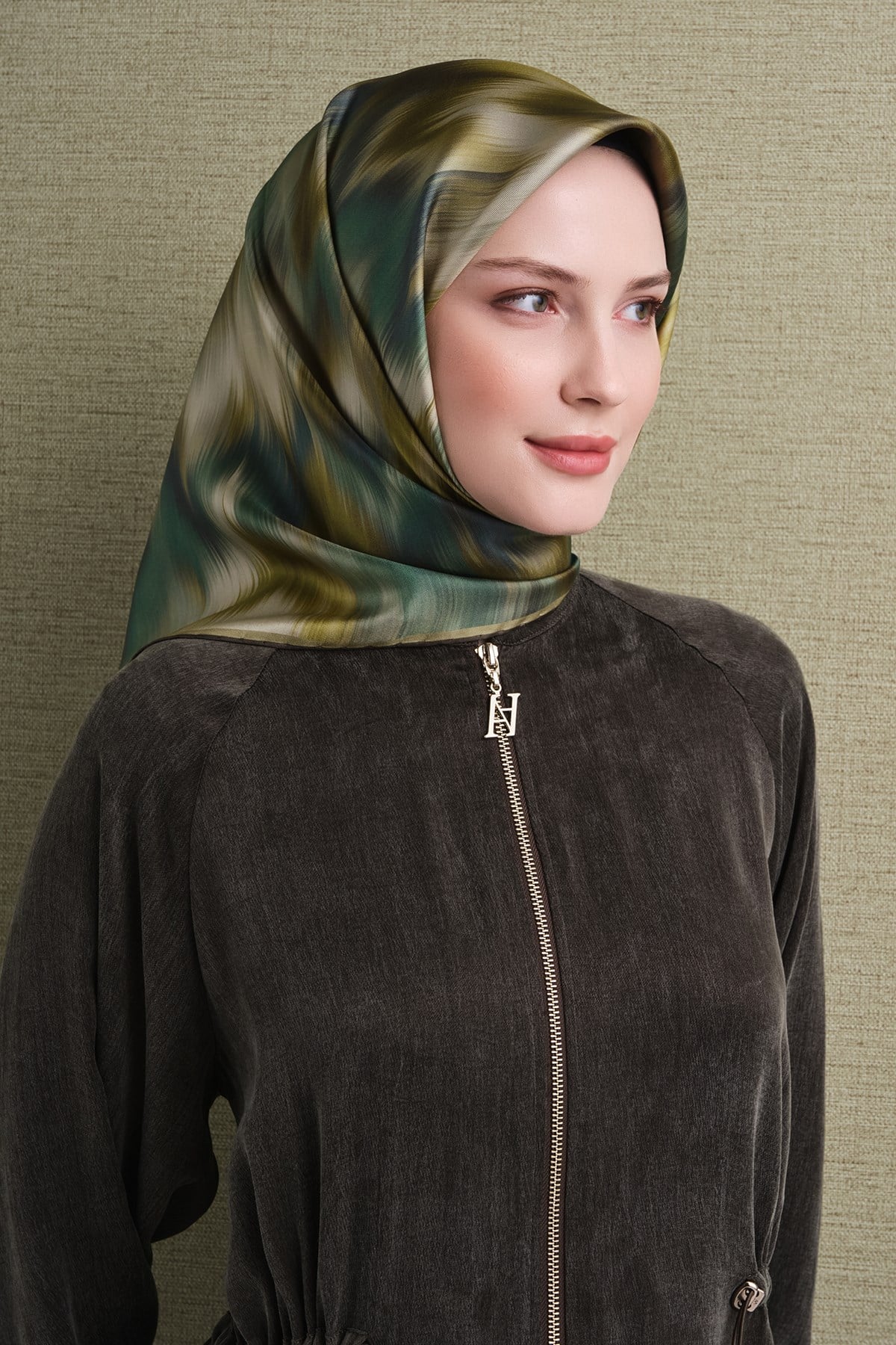 Armine İpek Eşarp 2026/2027 Sonbahar Kış - 9605DT-82 - Tivil