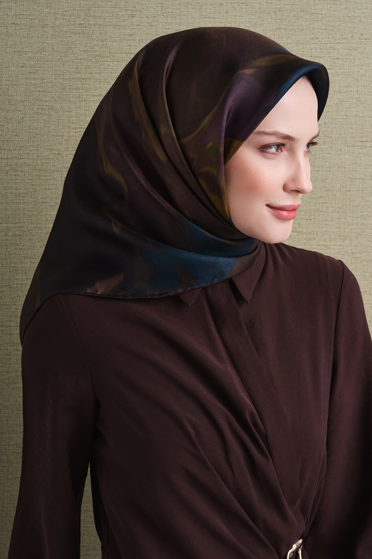 Armine İpek Eşarp 2026/2027 Sonbahar Kış - 9606DT-57 - Tivil