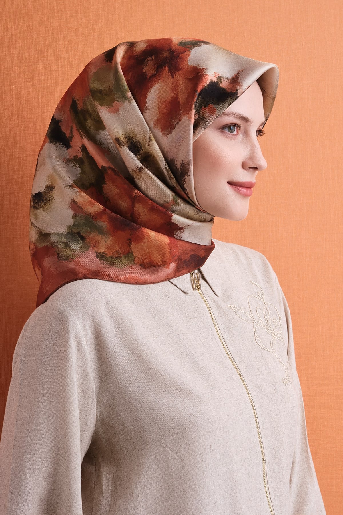 Armine İpek Eşarp 2026/2027 Sonbahar Kış - 9613DT-01 - Tivil