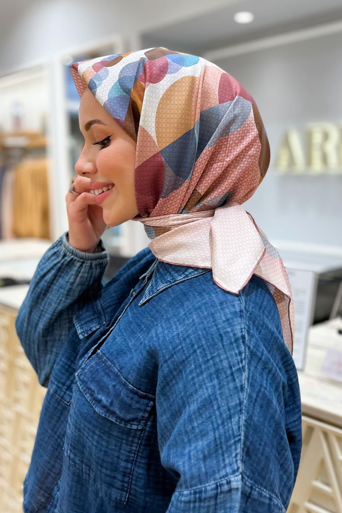 Armine İpek Eşarp - 8604D-03 - Sura