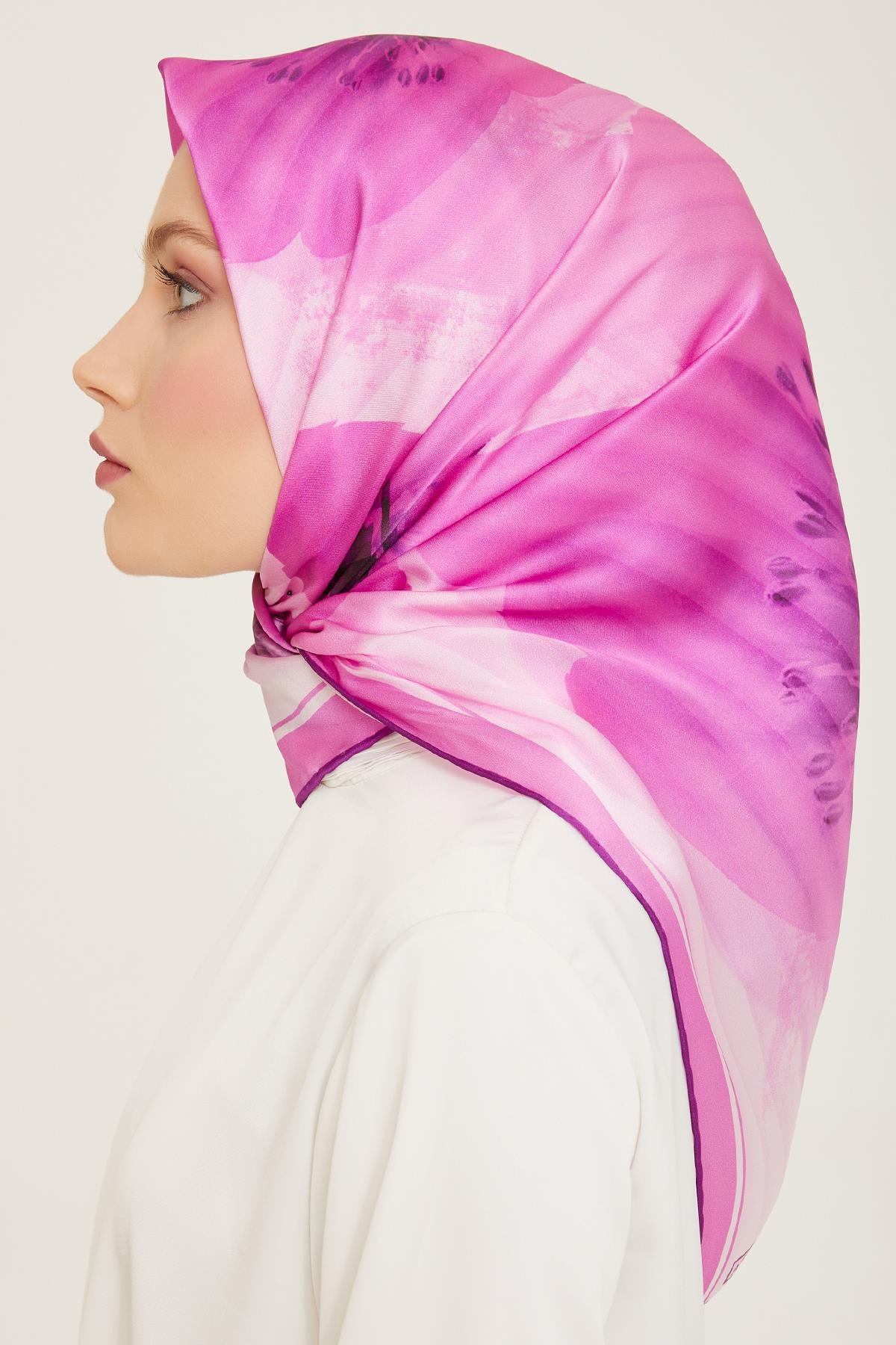 Armine İpek Eşarp - 9100D-04 - Tivil