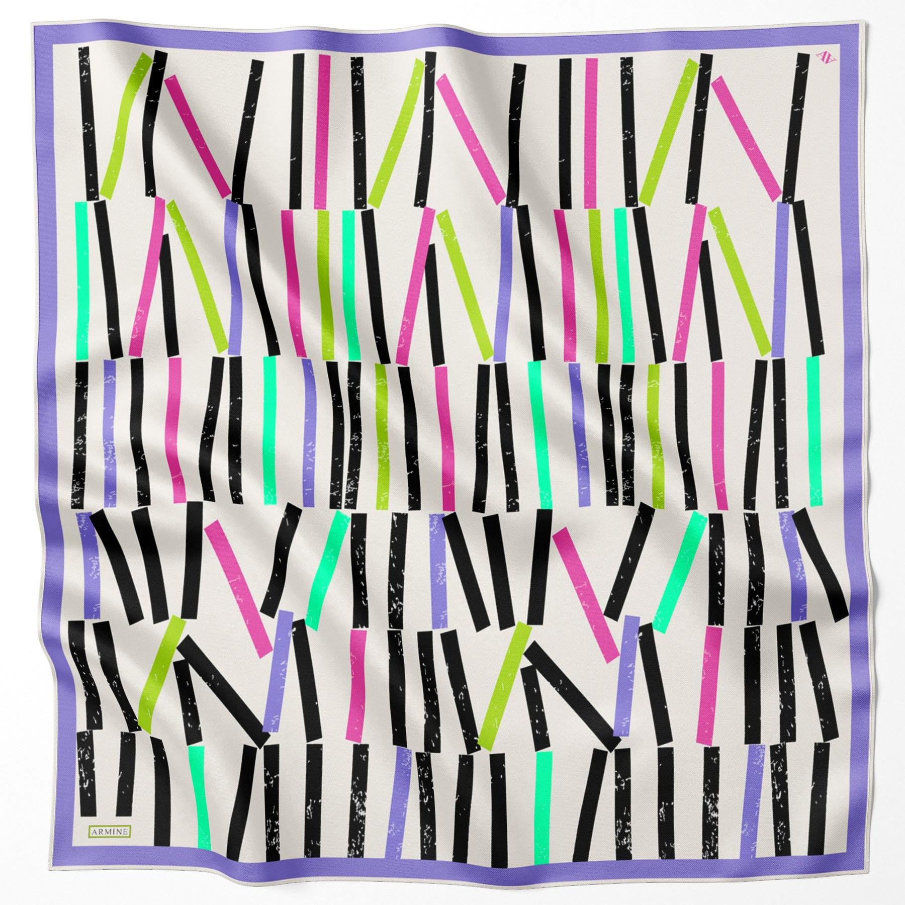 Armine Silk Scarf - 9101D-04 - Twill