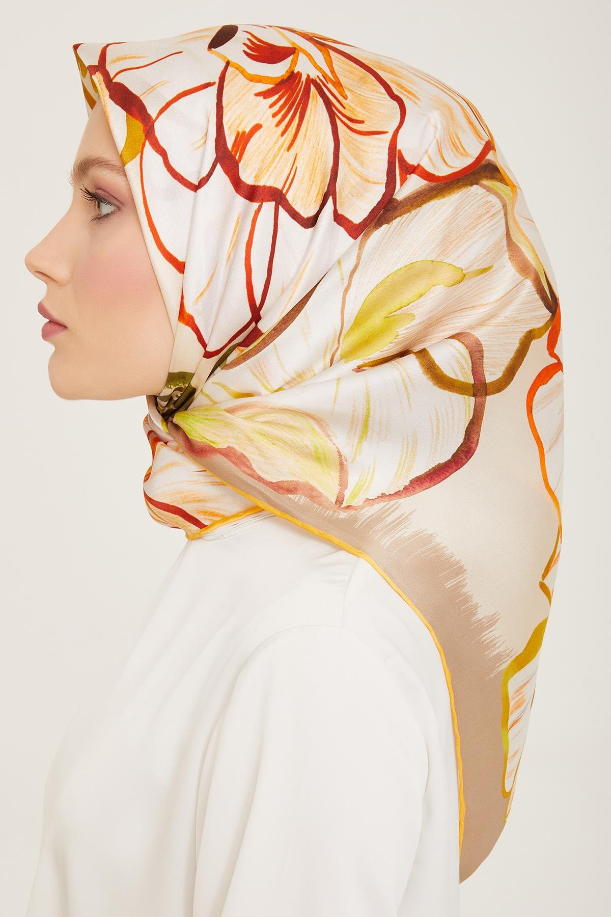 Armine İpek Eşarp - 9110D-31 - Sura