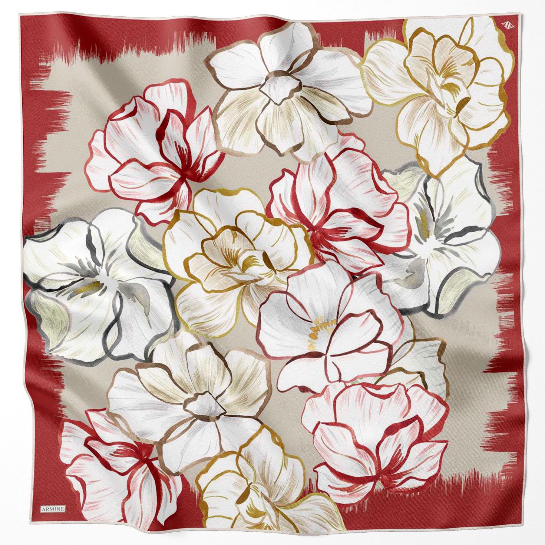 Armine İpek Eşarp - 9110D-82 - Sura