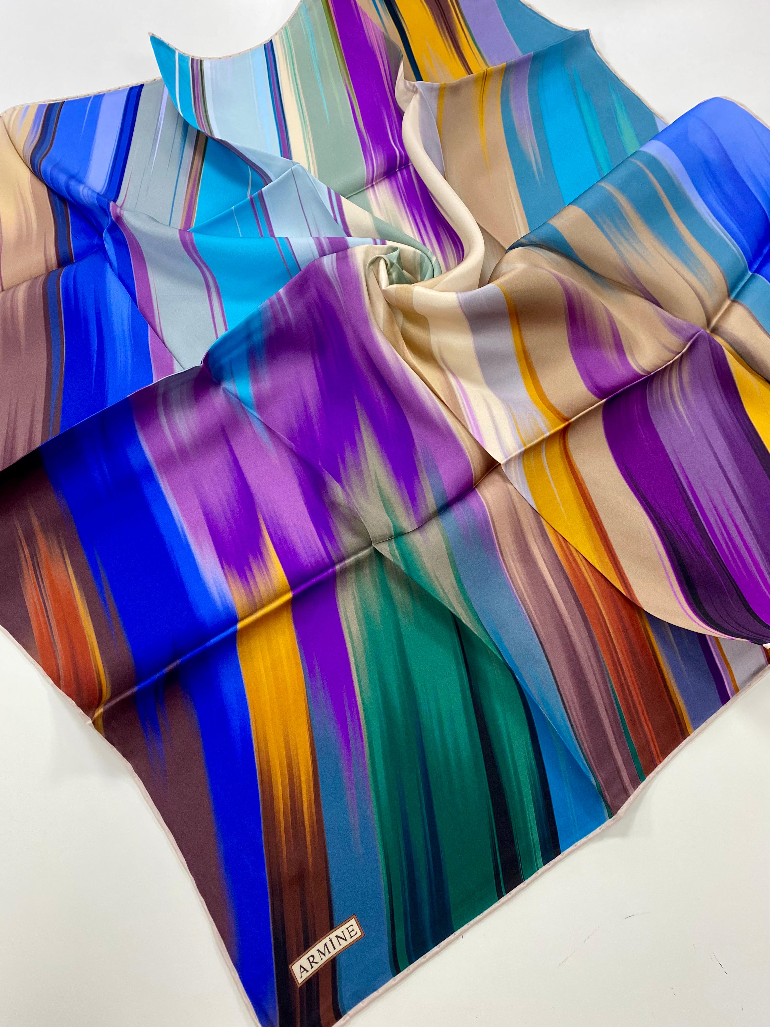 Armine Silk Scarf - 9131D(T)-80 - Twill