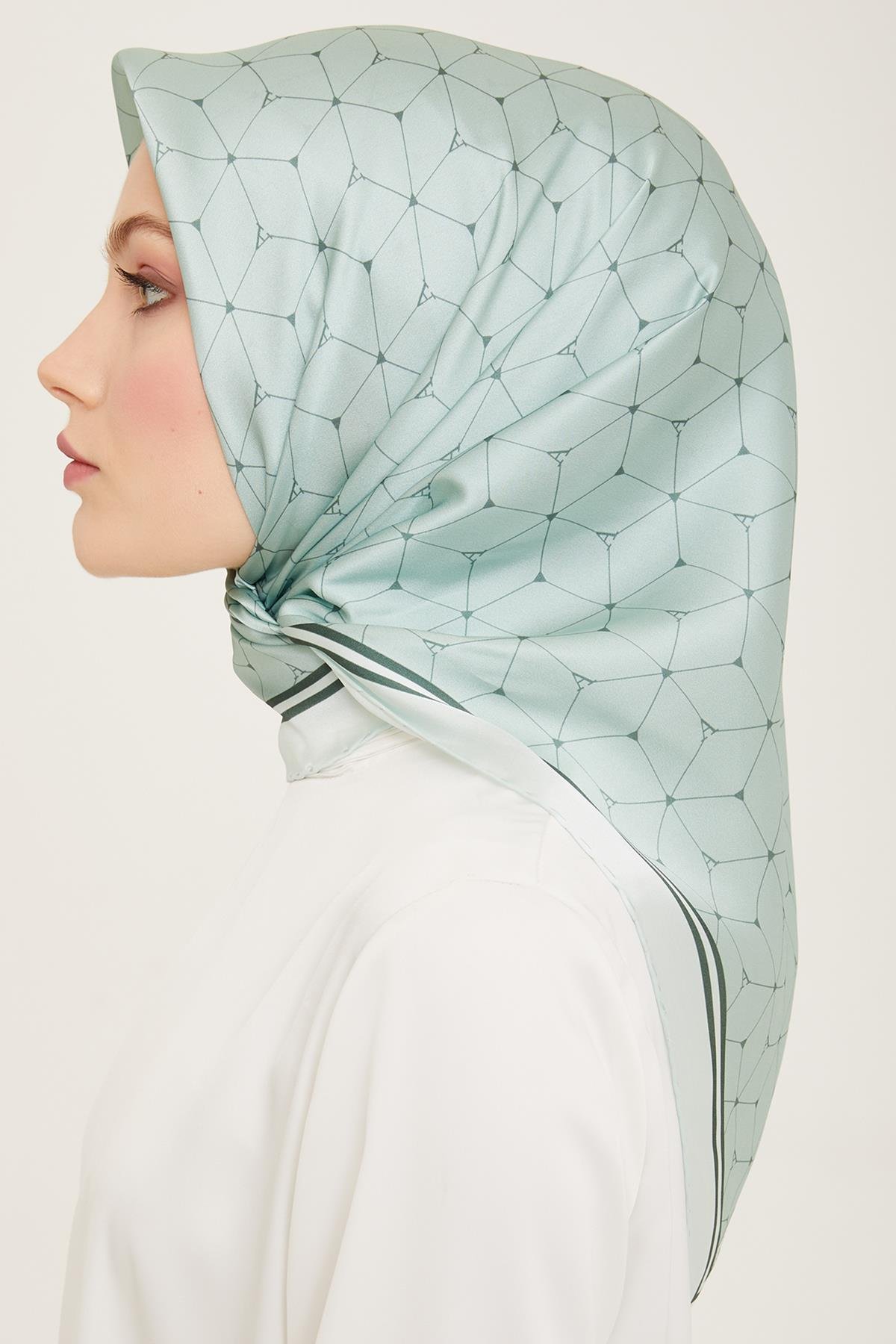 Armine İpek Eşarp - 9166D-36 - Tivil