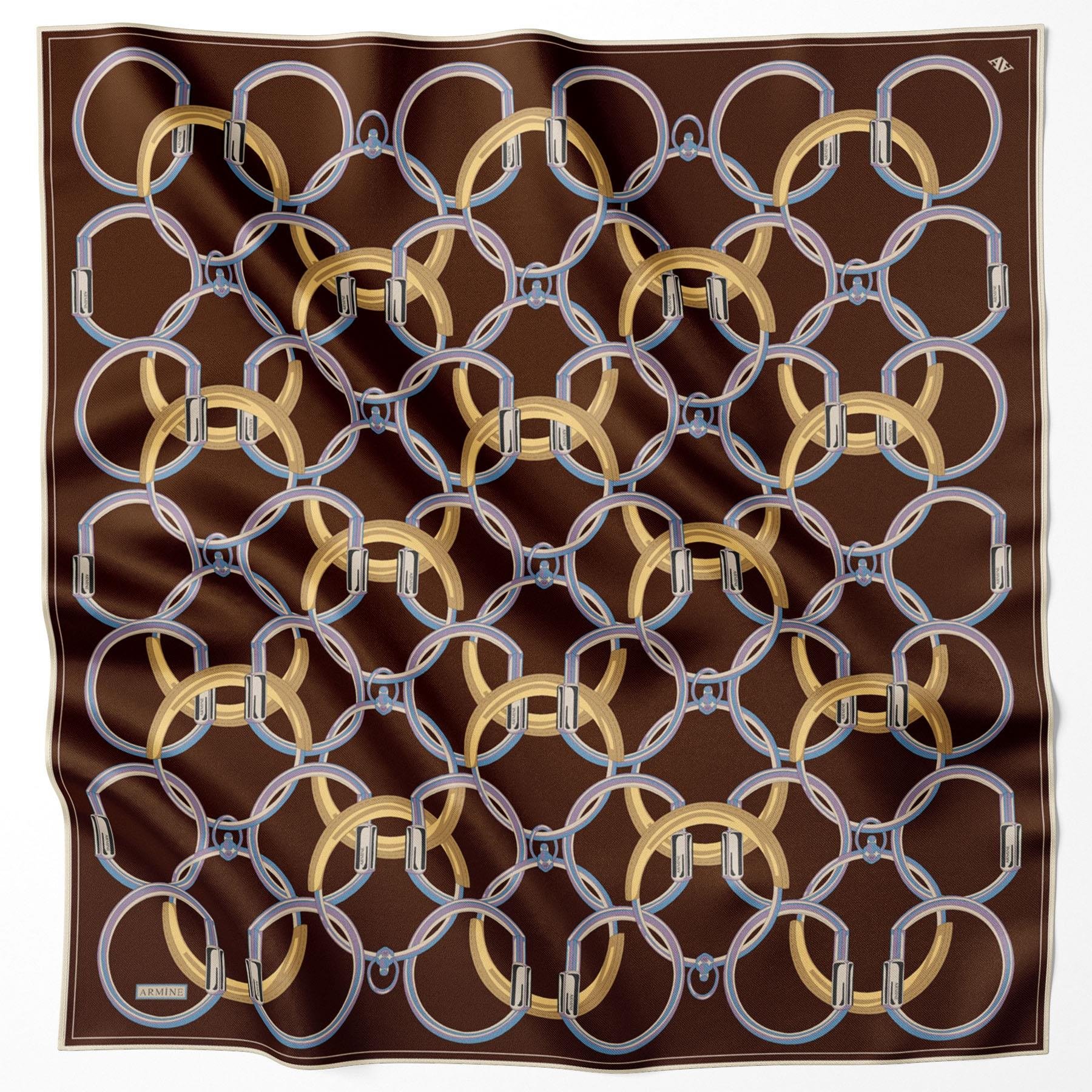 Armine Silk Scarf 2024/2025 Fall-Winter - 9203D-38 - Satin