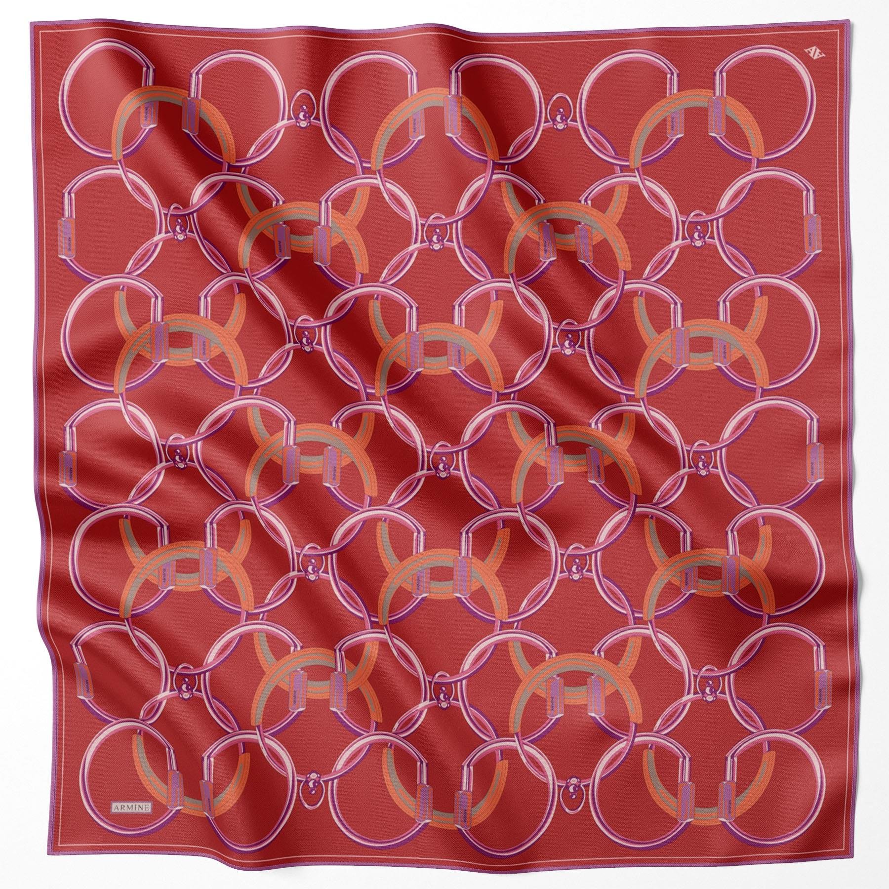 Armine Silk Scarf 2024/2025 Fall-Winter - 9203D-81 - Satin