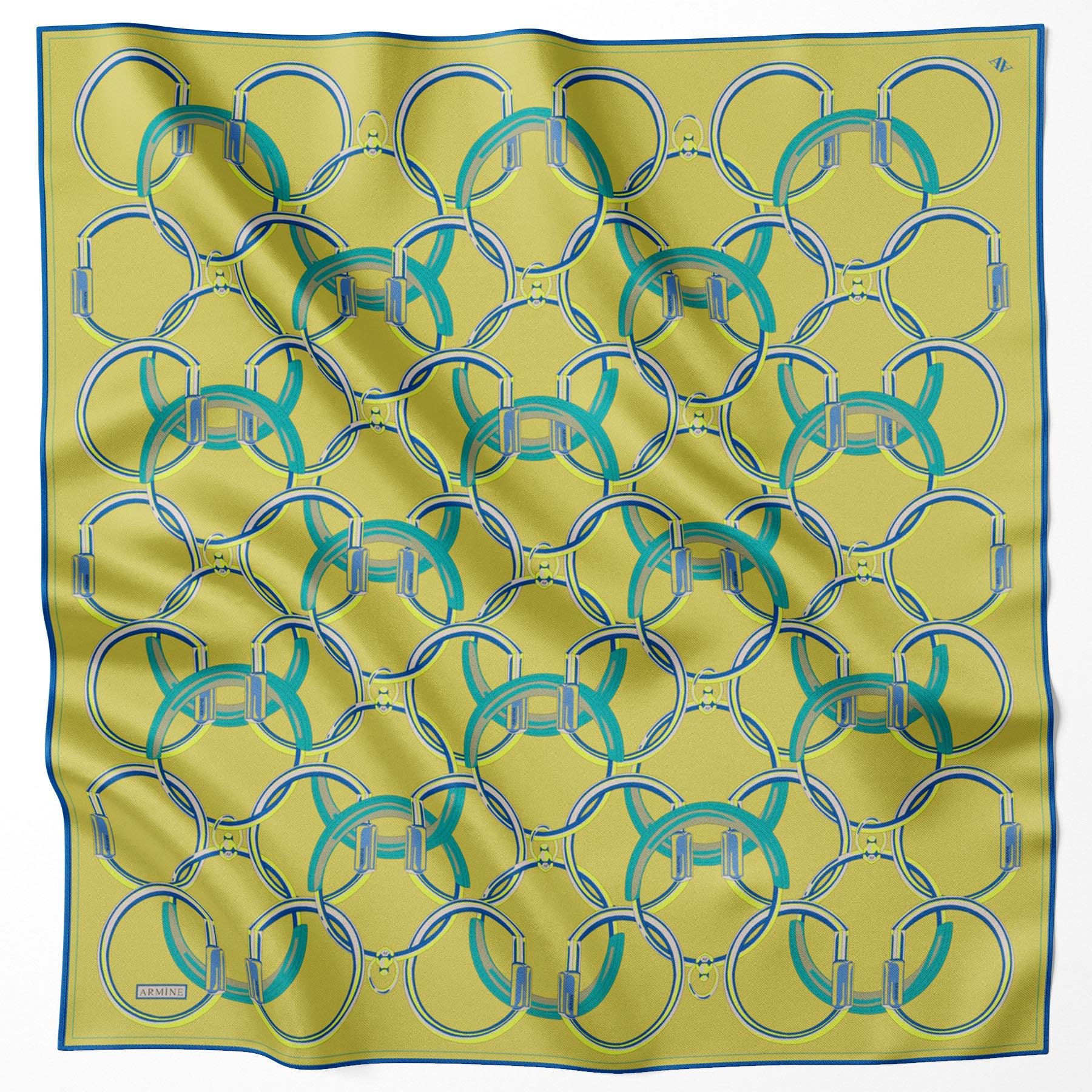 Armine Silk Scarf 2024/2025 Fall-Winter - 9203D-88 - Satin