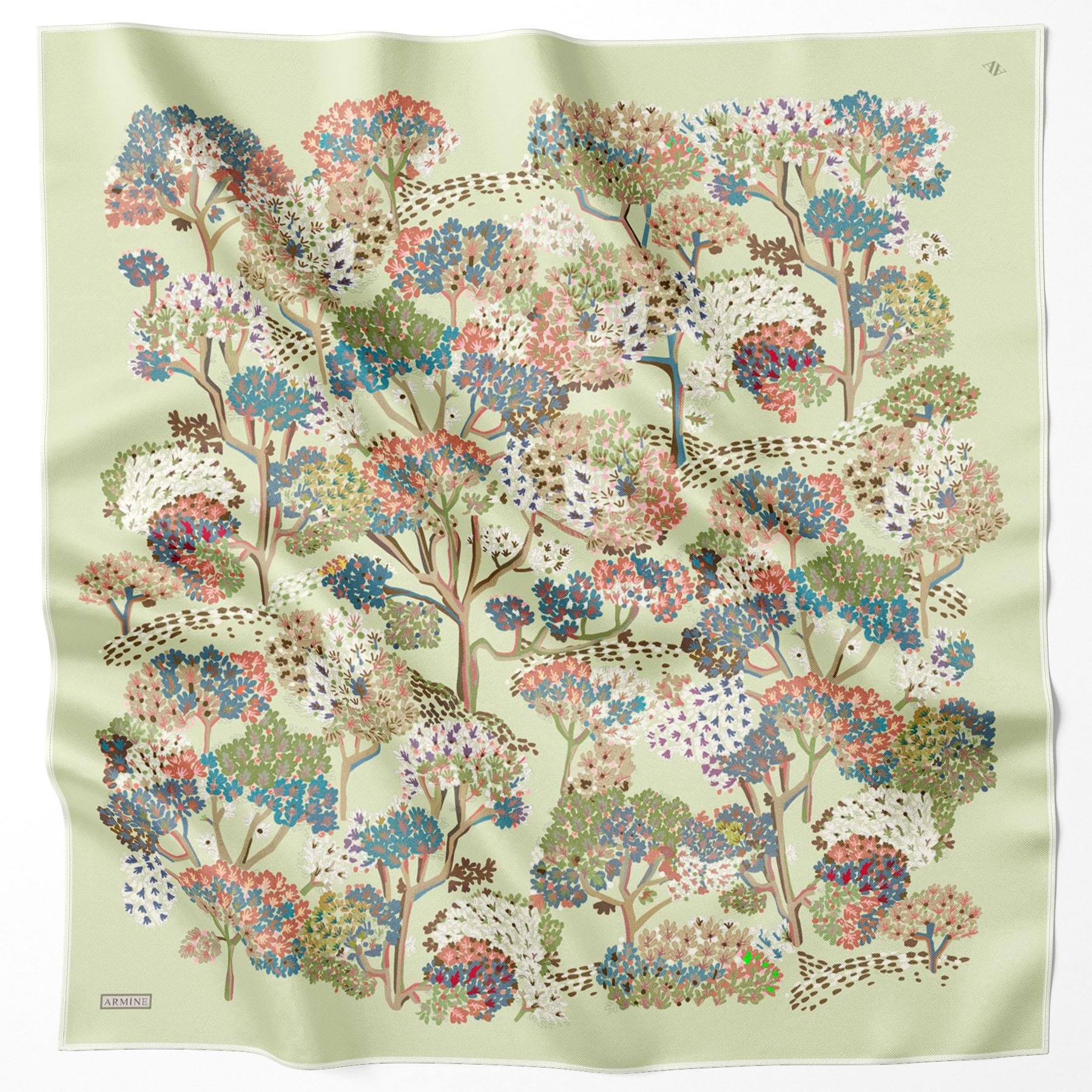 Armine Silk Scarf 2024/2025 Fall-Winter - 9209D-80 - Satin