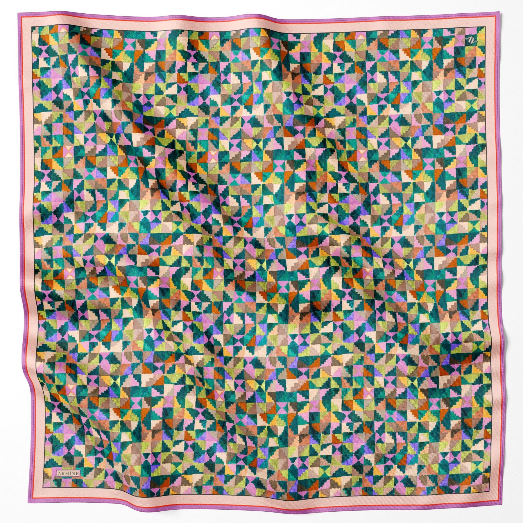 Armine Silk Scarf 2024/2025 Fall-Winter - 9214D-35 - Satin