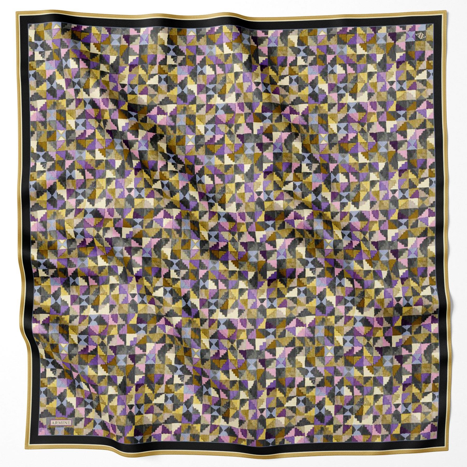 Armine İpek Eşarp - 9214D-36 - Tivil