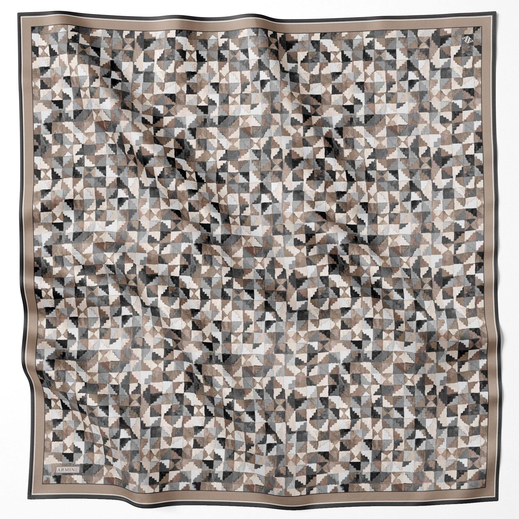 Armine Silk Scarf 2024/2025 Fall-Winter - 9214D-82 - Twill