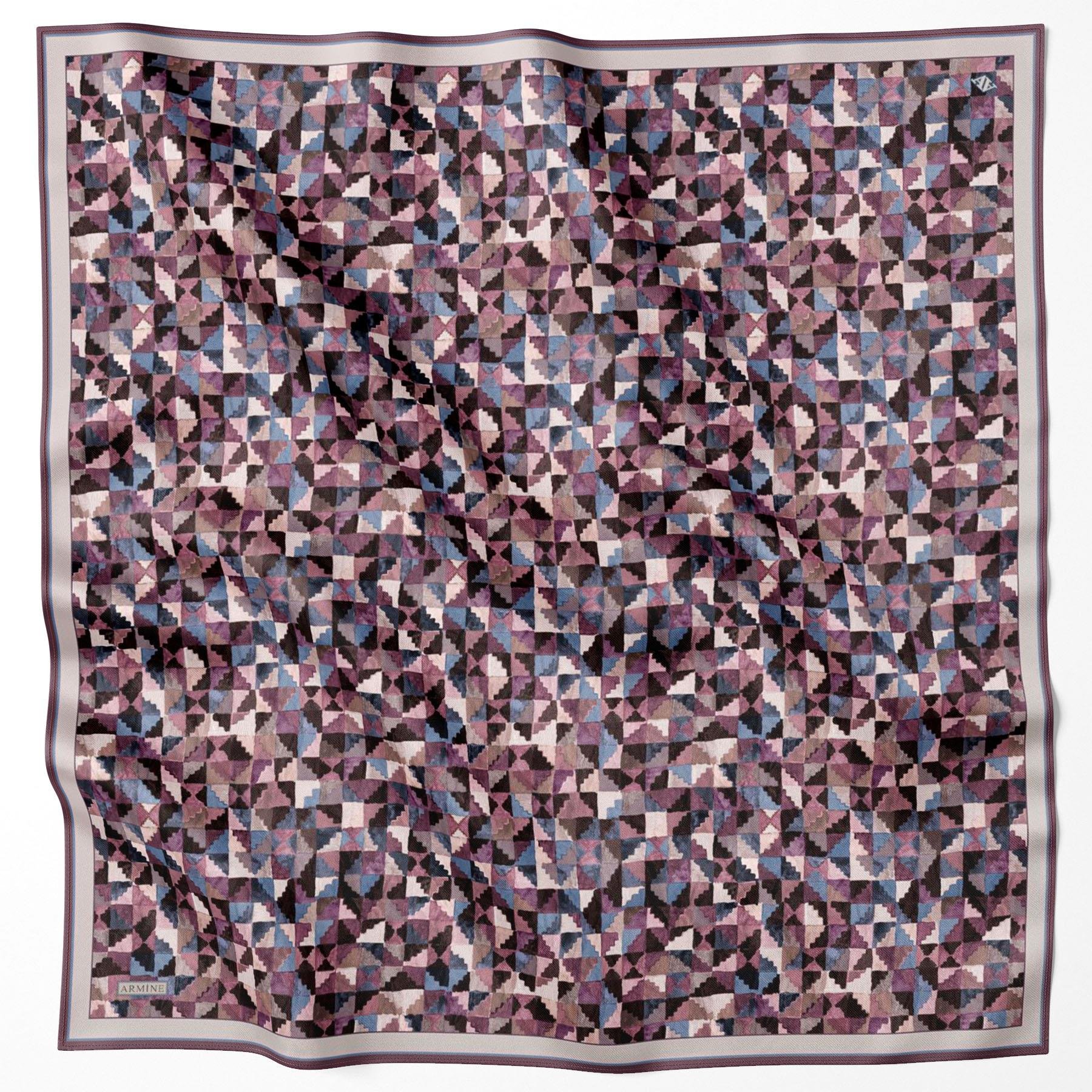 Armine İpek Eşarp - 9214D-83 - Tivil