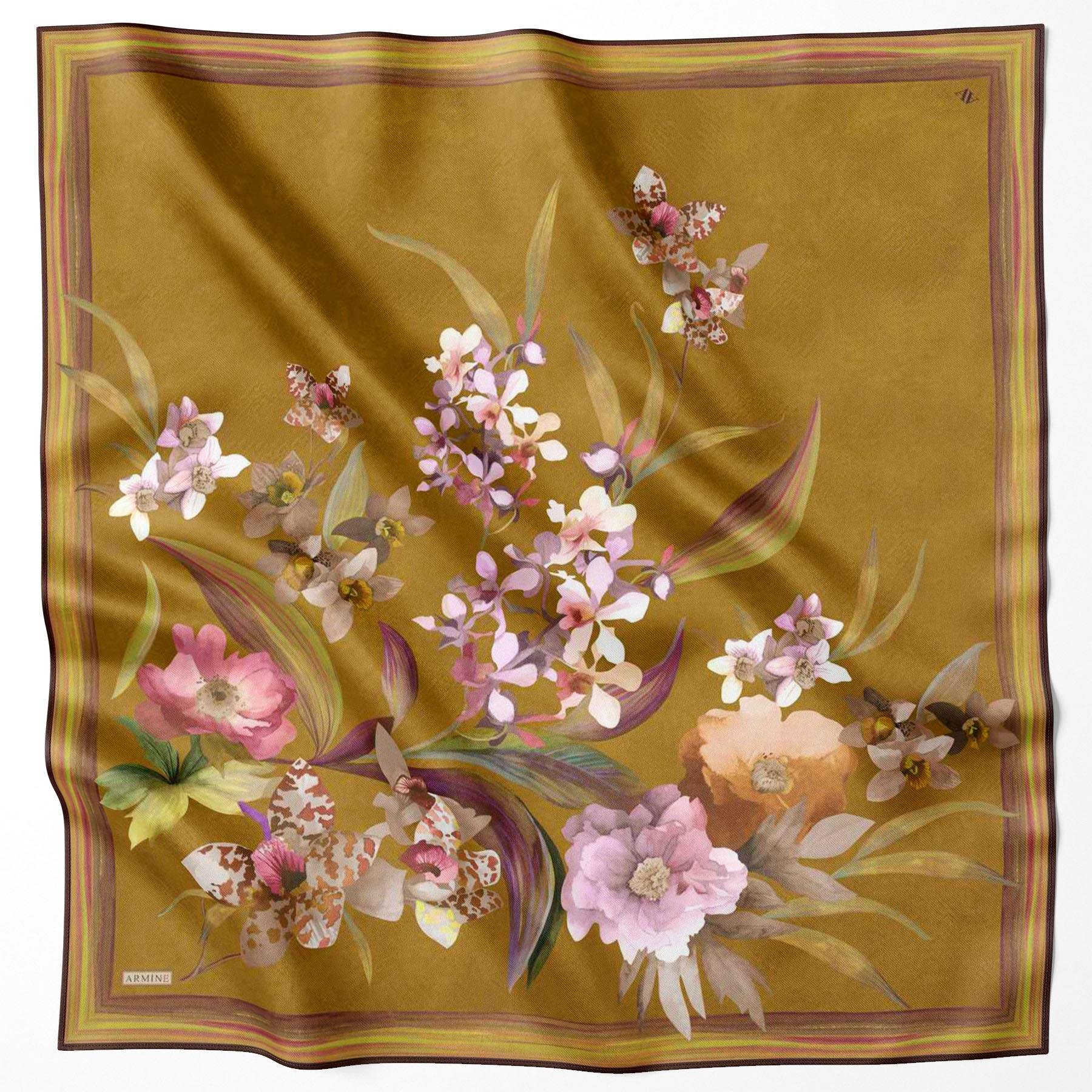 Armine Silk Scarf 2024/2025 Fall-Winter - 9215D-50 - Twill