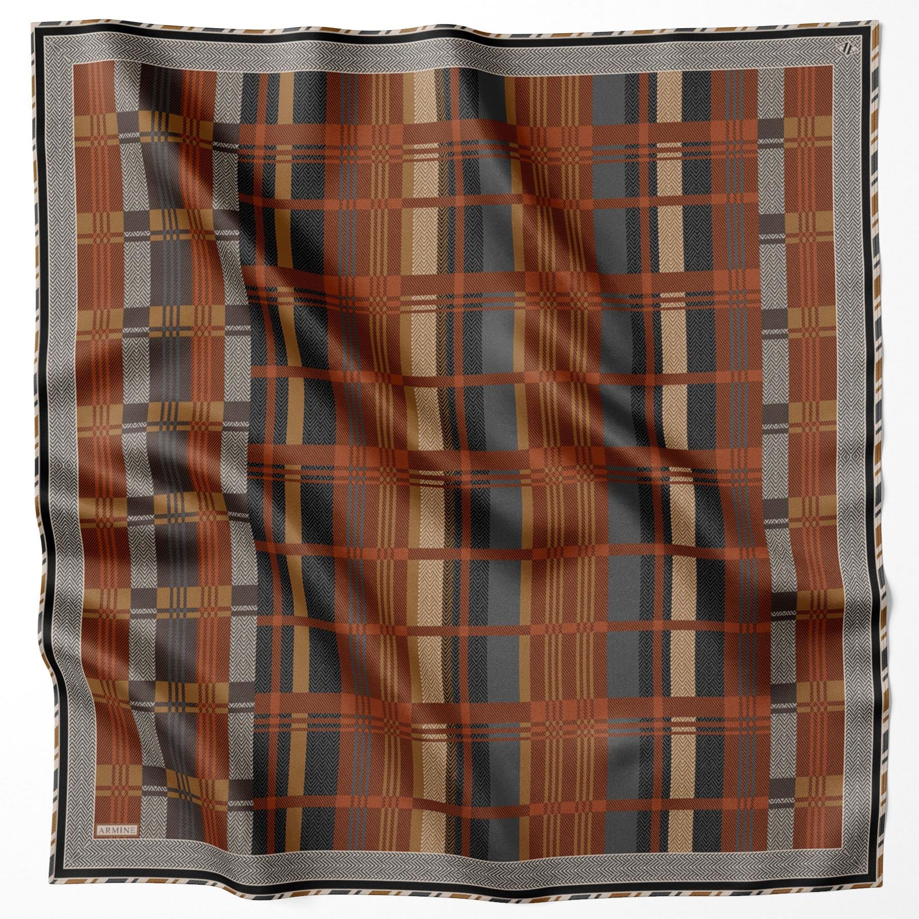Armine Silk Scarf 2024/2025 Fall-Winter - 9223D-85 - Twill