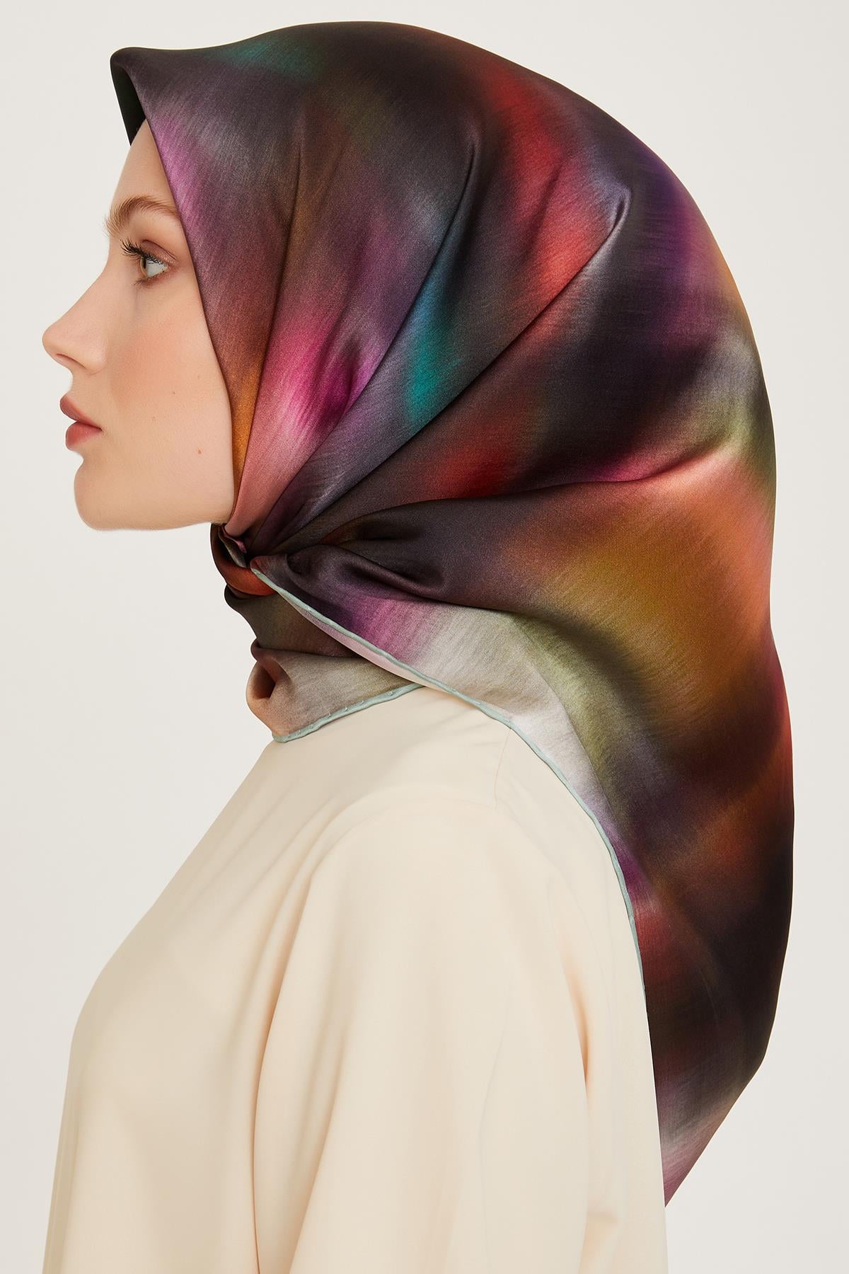 Armine İpek Eşarp - 9229D-35 - Tivil