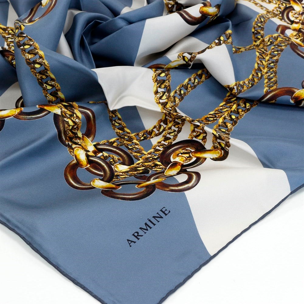 Armine İpek Eşarp - Nostalji Serisi - 7832D-09 - Tivil