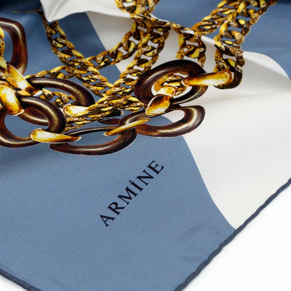 Armine İpek Eşarp - Nostalji Serisi - 7832D-09 - Tivil