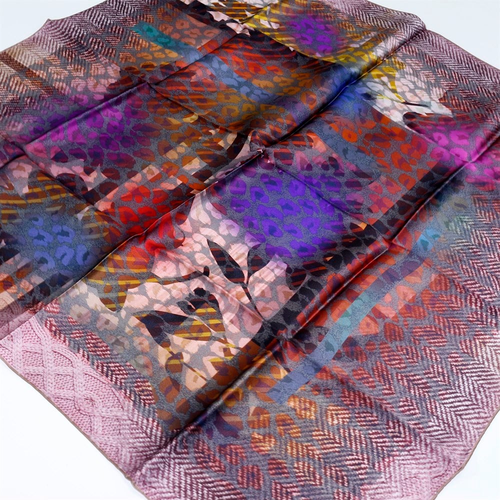 Armine Silk Scarf - 8201D 39 - Satin