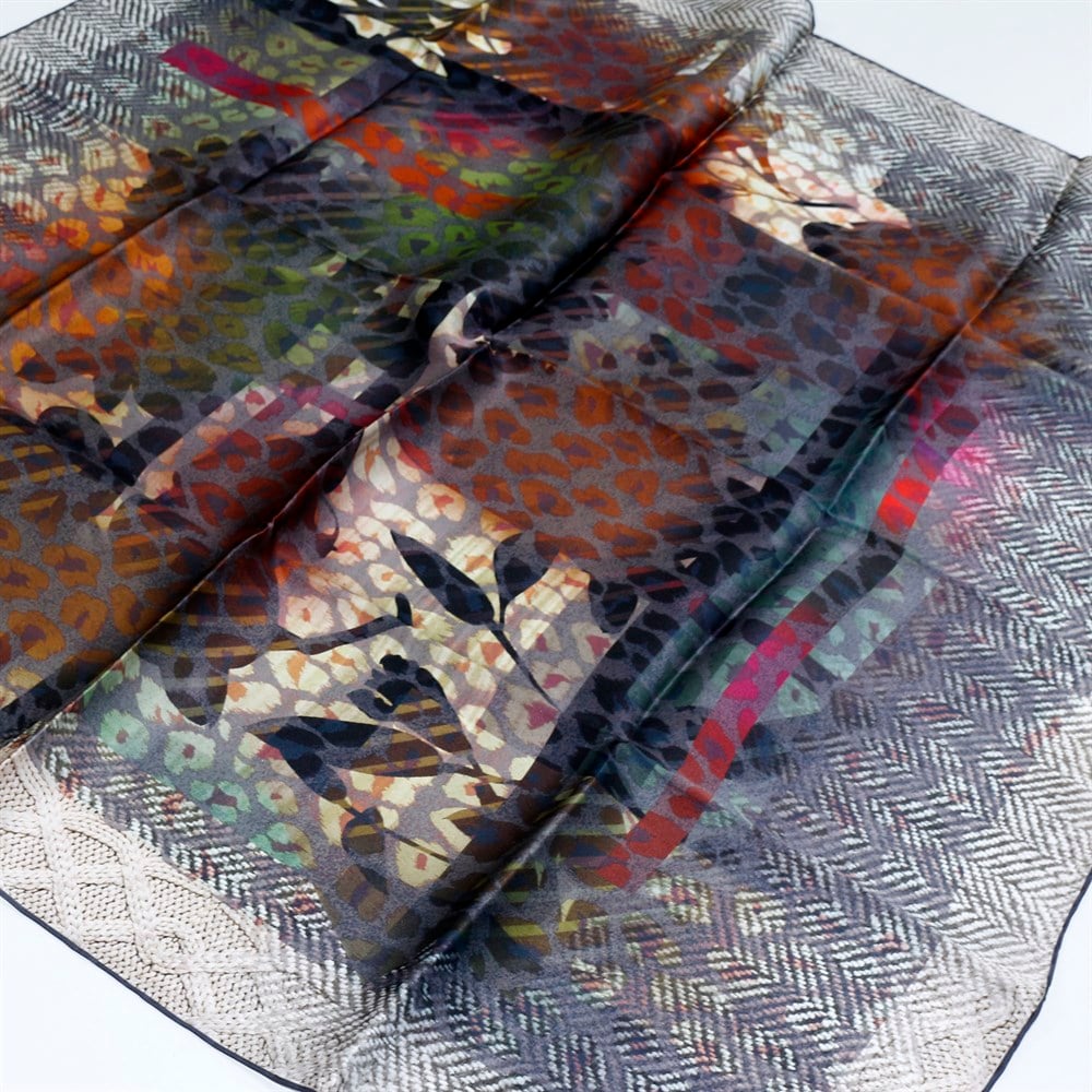 Armine Silk Scarf - 8201D 03 - Satin