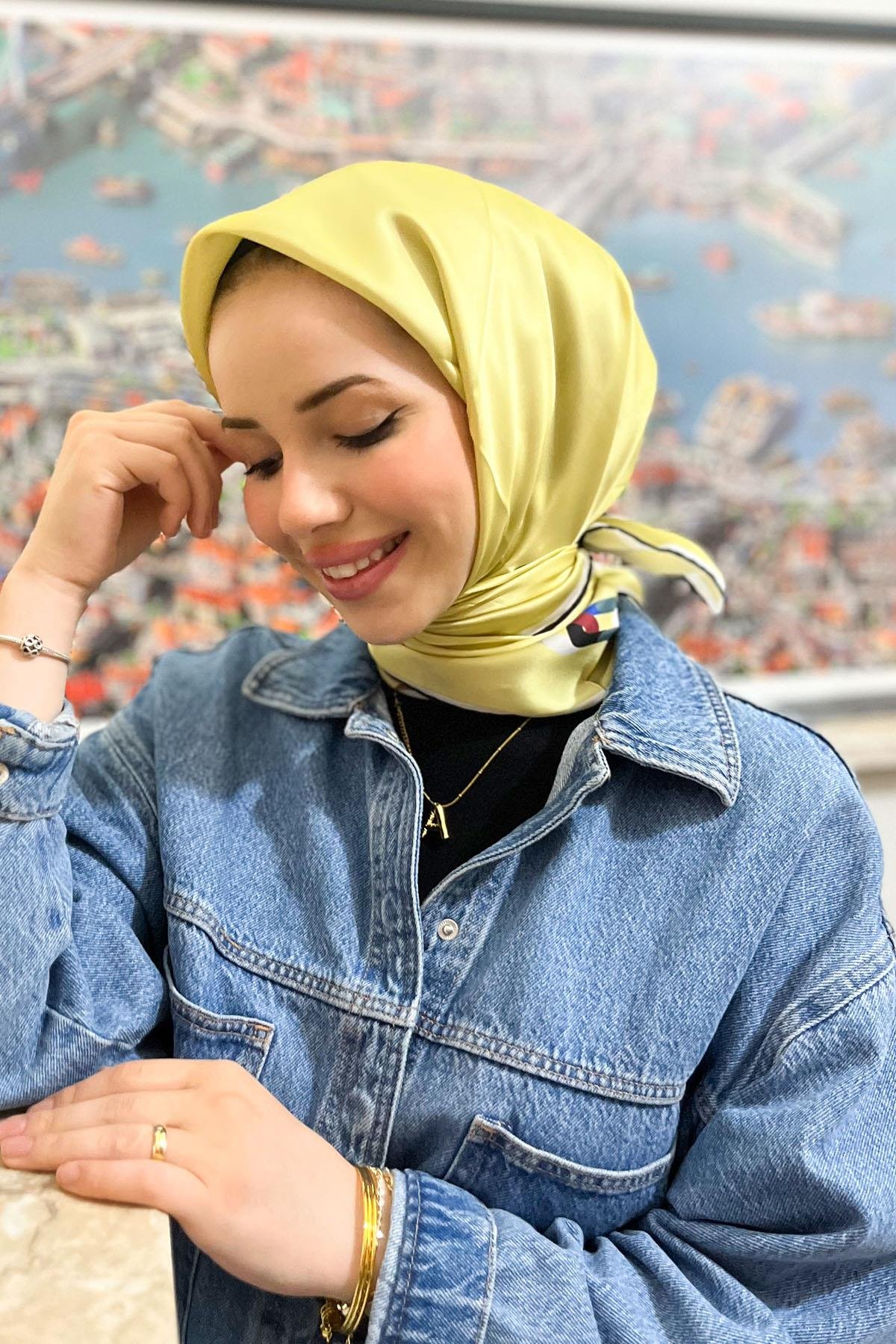 Armine İpek Eşarp - Nostalji Serisi - 8908D-55 - Sura