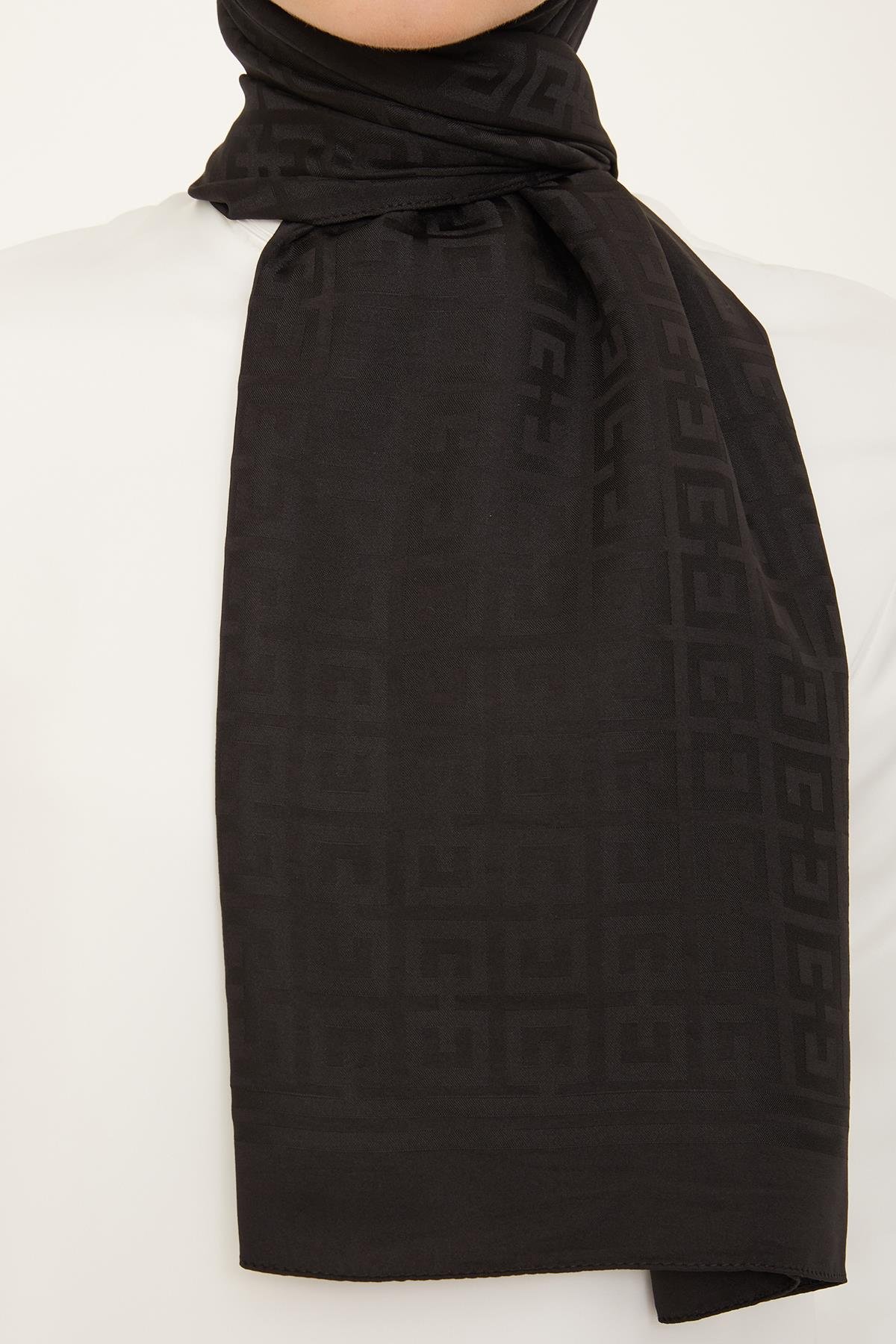 Armine Jakarlı Safir Şal - AT2SFR - 30 - Renk