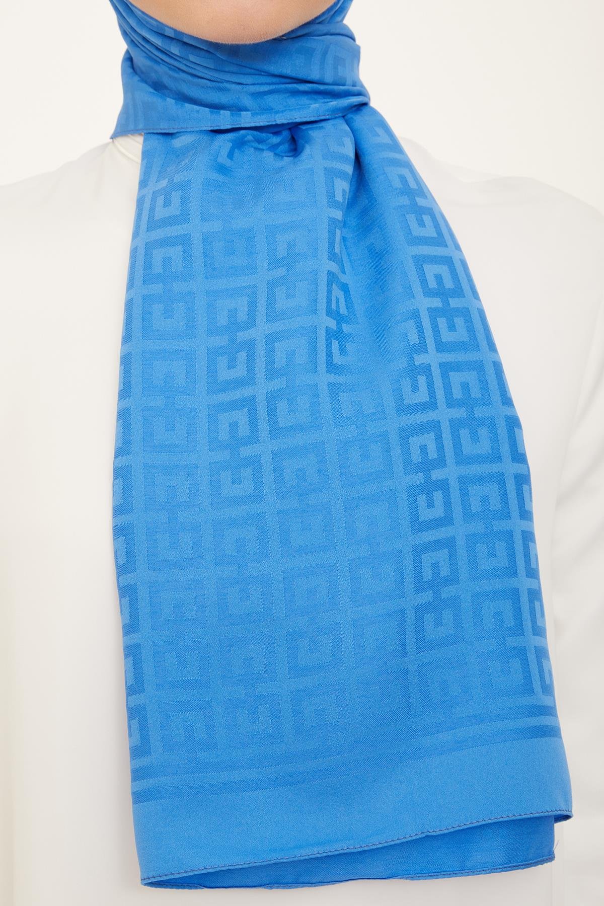 Armine Jakarlı Safir Şal - AT2SFR - 34 - Renk