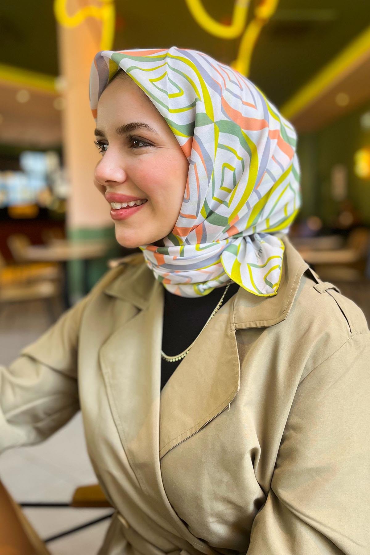 Armine Life Vual Eşarp - İnce Yazlık Kumaş - 10093L-08